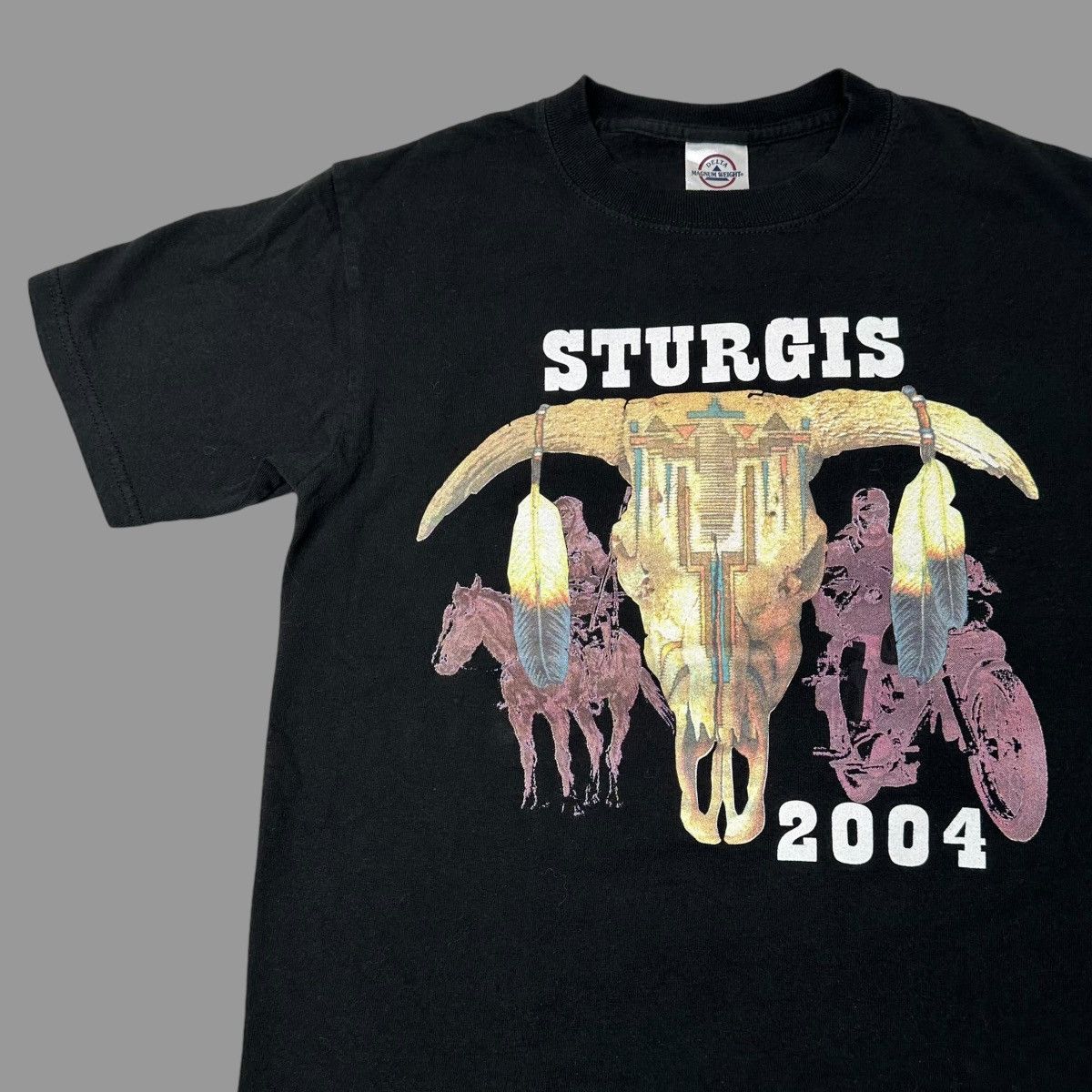 Vintage Vintage 2004 sturgis biker tshirt Size US XS / EU 42 / 0 - 3 Thumbnail