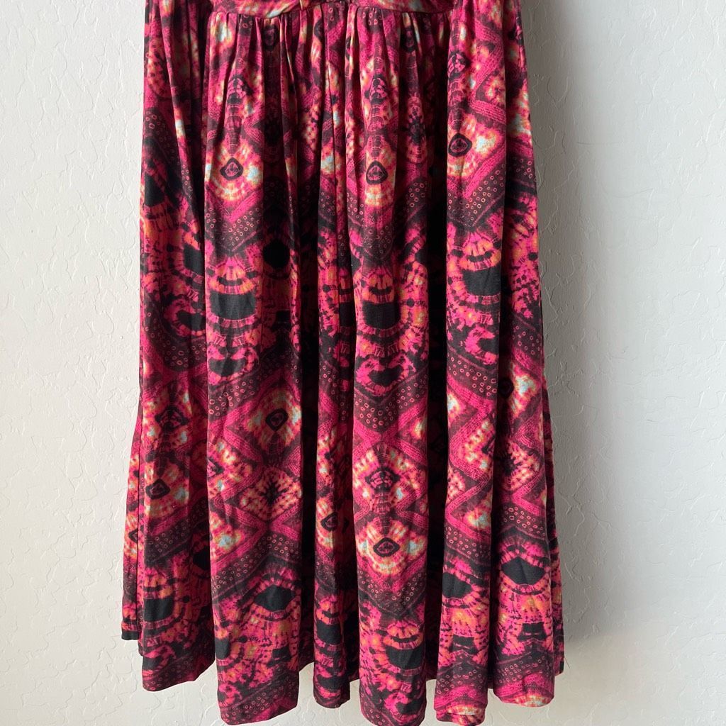 Ulla Johnson NEW Ulla Johnson Dress Marcella Wild Rose Pink Print Halter Size XS / US 0-2 / IT 36-38 - 5 Thumbnail