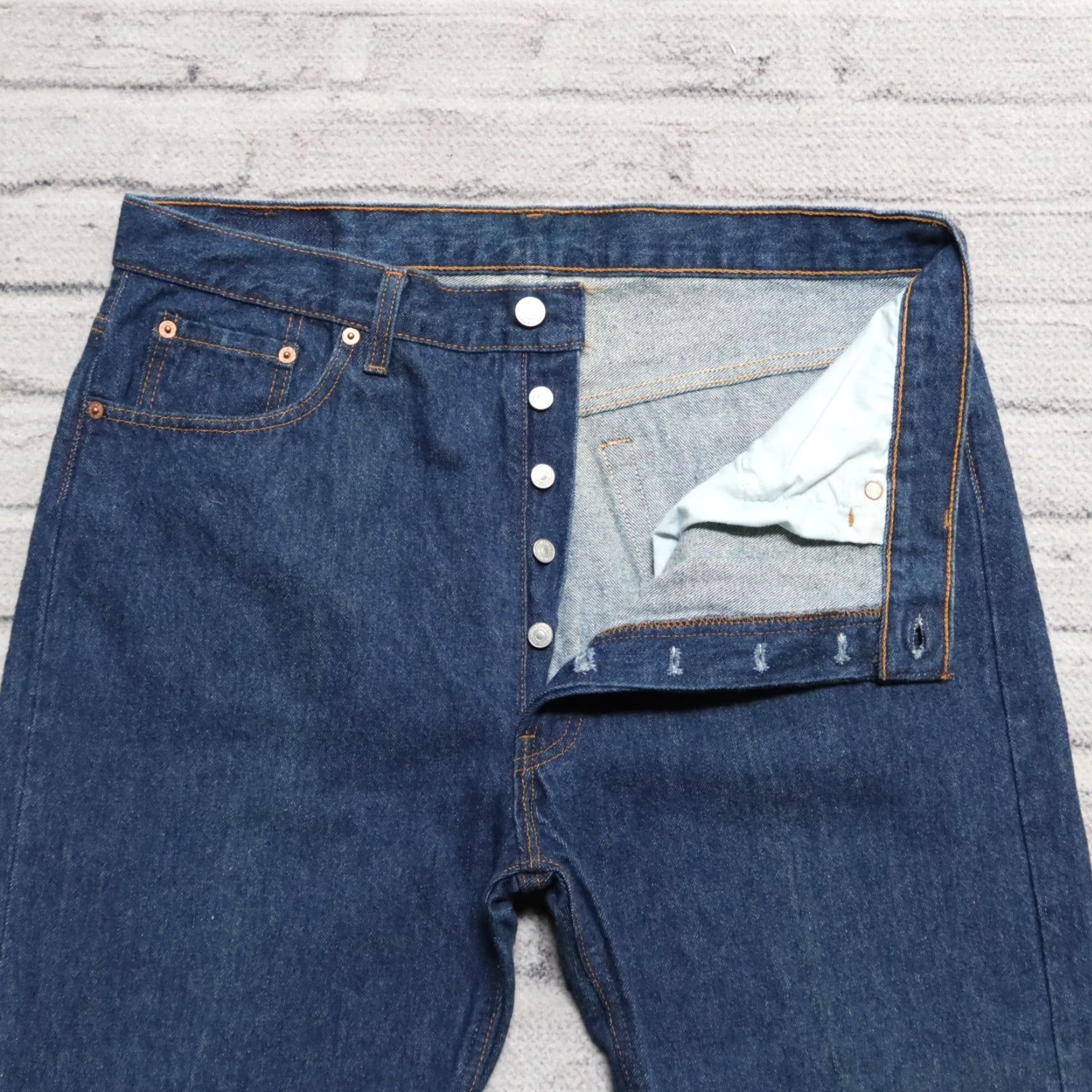 Levi's VINTAGE Levis 501 Denim Jeans Dark Wash 36 x 31 Mens Jeans 501 Vintage Dark Wash Levi's 501 Jeans Mens 36 Size US 36 / EU 52 - 7 Thumbnail