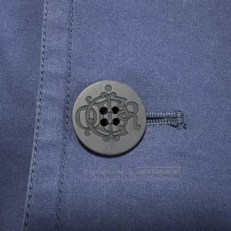 Dior Dior Dark blue double-breasted windbreaker, jacket coat Size US M / EU 48-50 / 2 - 2 Thumbnail