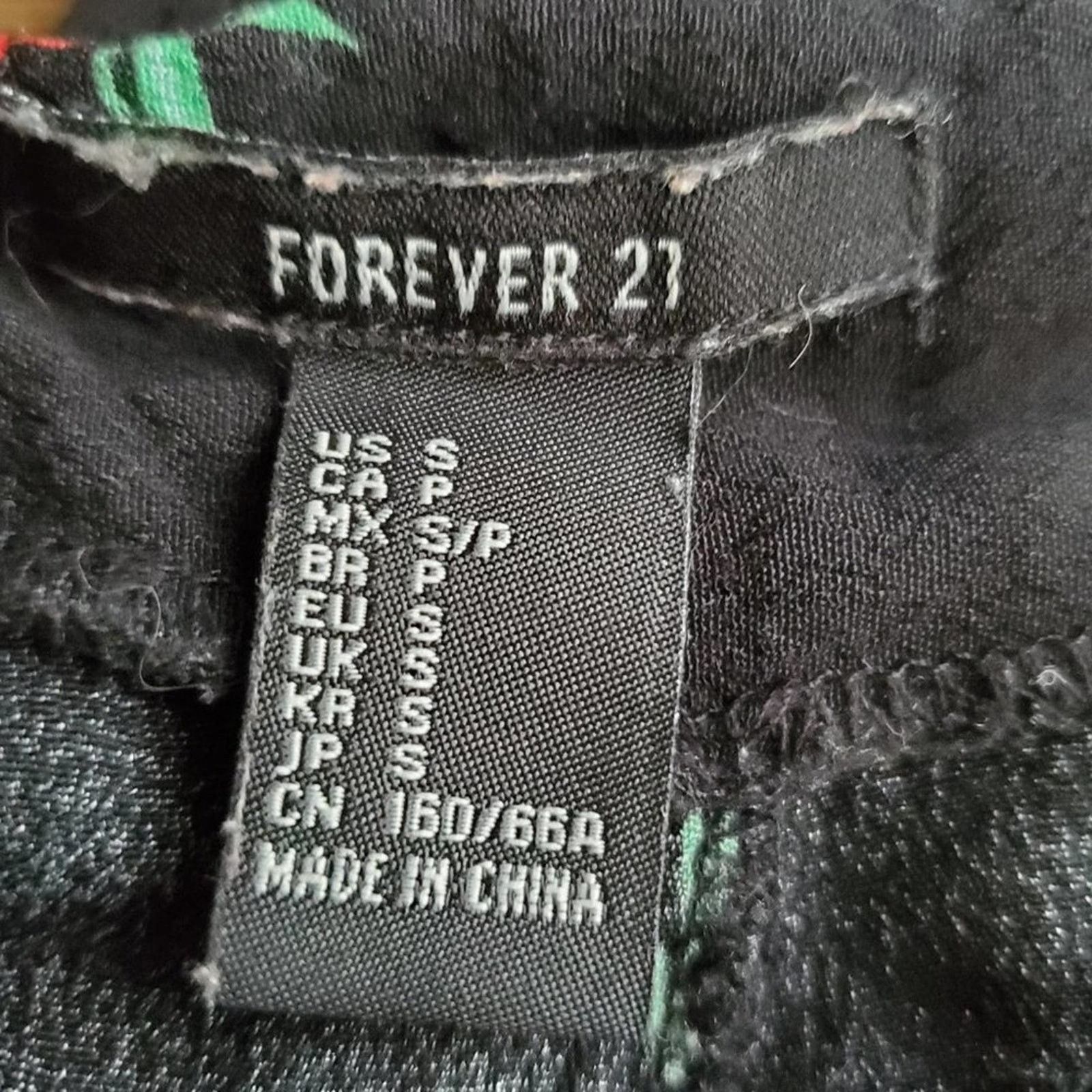 Forever 21 Forever 21 Floral Wide Leg Pants - S Size 27" / US 4 / IT 40 - 9 Thumbnail