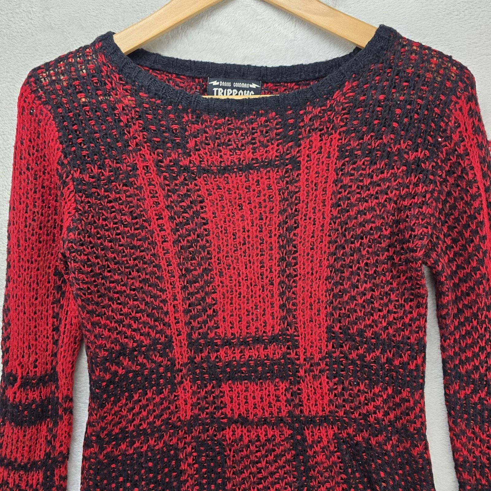 Tripp NYC Tripp NYC Plaid Sweater Pullover Women Medium Daang Goodman Size M / US 6-8 / IT 42-44 - 2 Thumbnail