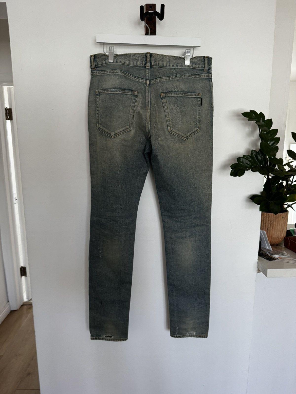 Saint Laurent Paris Crash denim Size US 32 / EU 48 - 2 Thumbnail