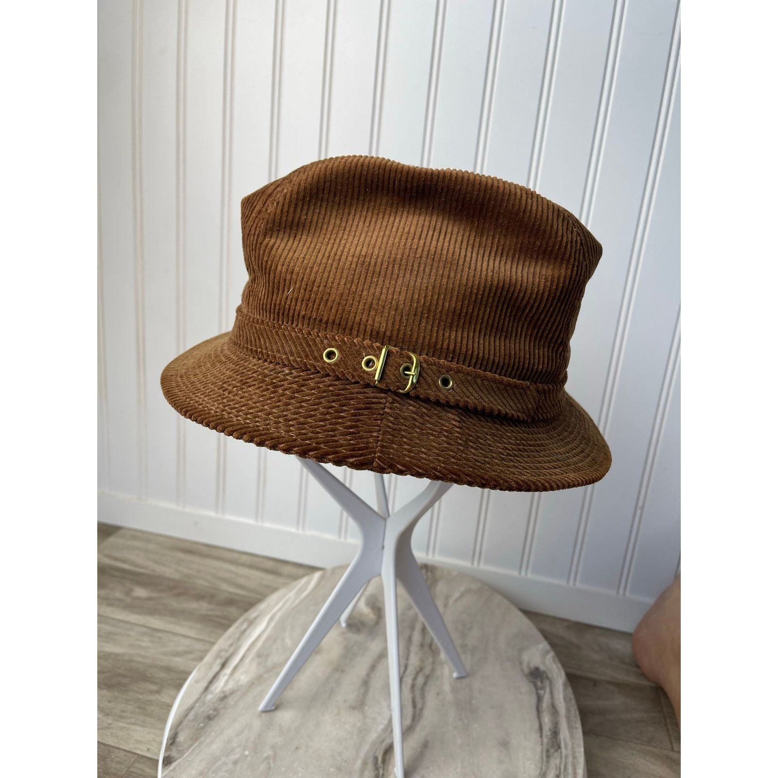 Kangol Kangol Vintage USA Made Corduroy Lined Bucket Hat Medium Size ONE SIZE - 2 Thumbnail