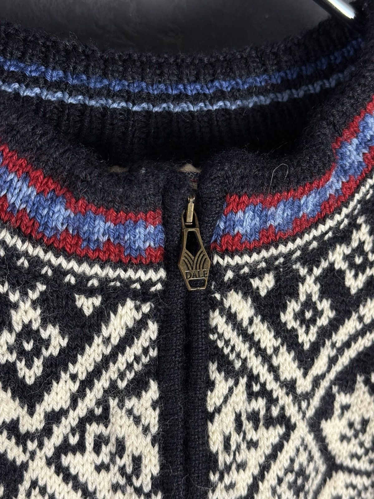 Dale Of Norway Dale Of Norway Men’s 1/4 Zip Wool Knitted Sweather Size XL Size US XL / EU 56 / 4 - 7 Thumbnail