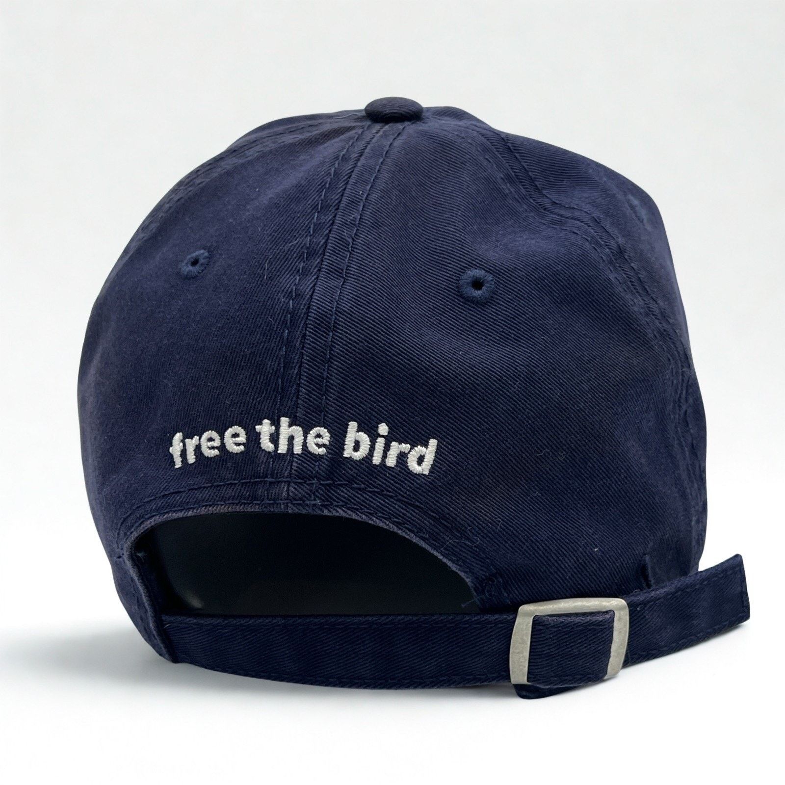 Birddogs Birddogs Hat Blue Free The Bird Strapback Adjustable Dad Cap Size ONE SIZE - 5 Thumbnail