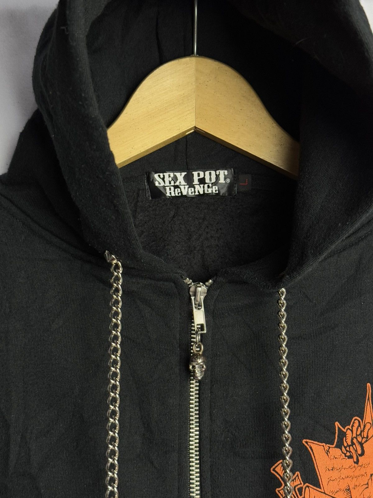 Japanese Brand Sex Pot Revenge Skulls Death Day Hoodie Size US L / EU 52-54 / 3 - 4 Thumbnail