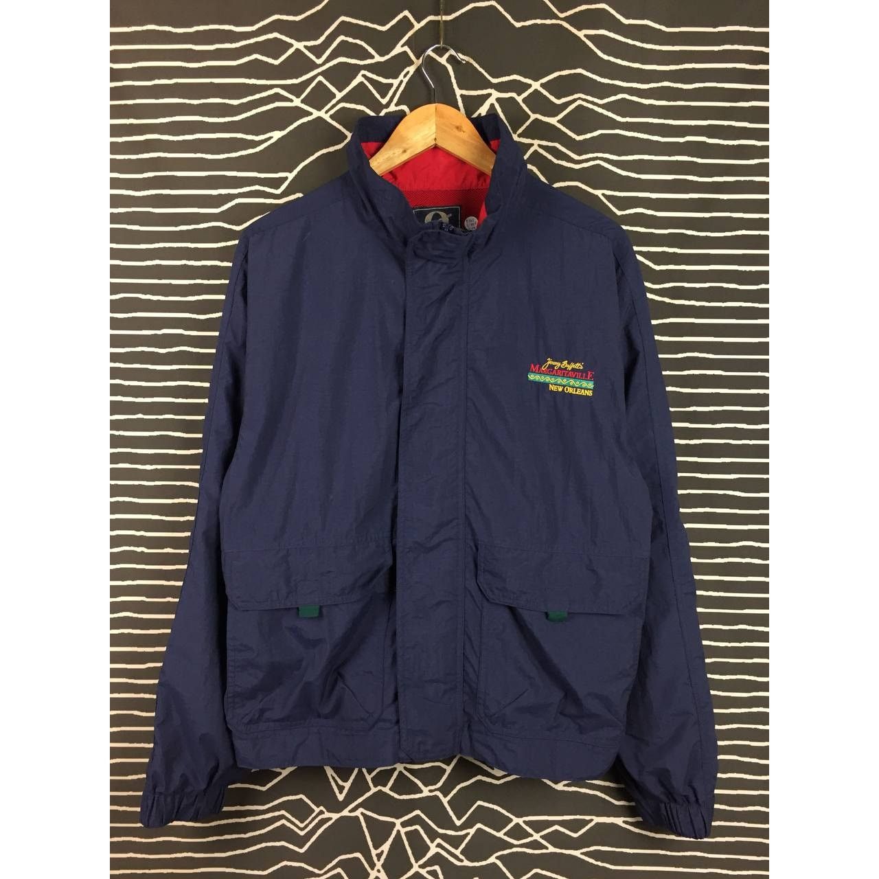 Band Tees × Gear for Sports × Vintage Vtg Jimmy Buffett Margaritaville Gear For Sports Jacket Size US S / EU 44-46 / 1 - 1 Thumbnail