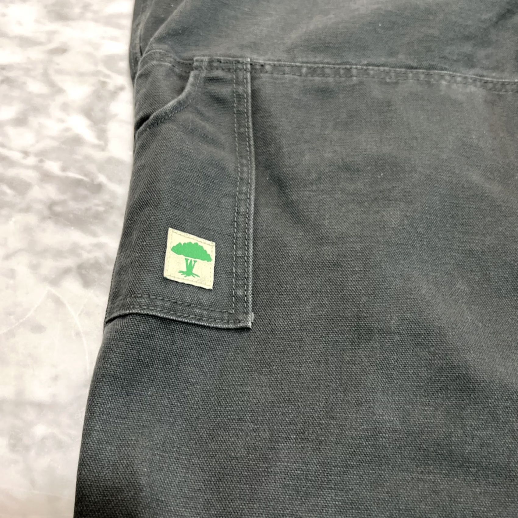 Vintage VINTAGE Arborwear Double Knee Women’s Pant Size 16 Style 152220 Shortened 27” Dark Green Size 38" / US 16 / IT 52 - 4 Thumbnail