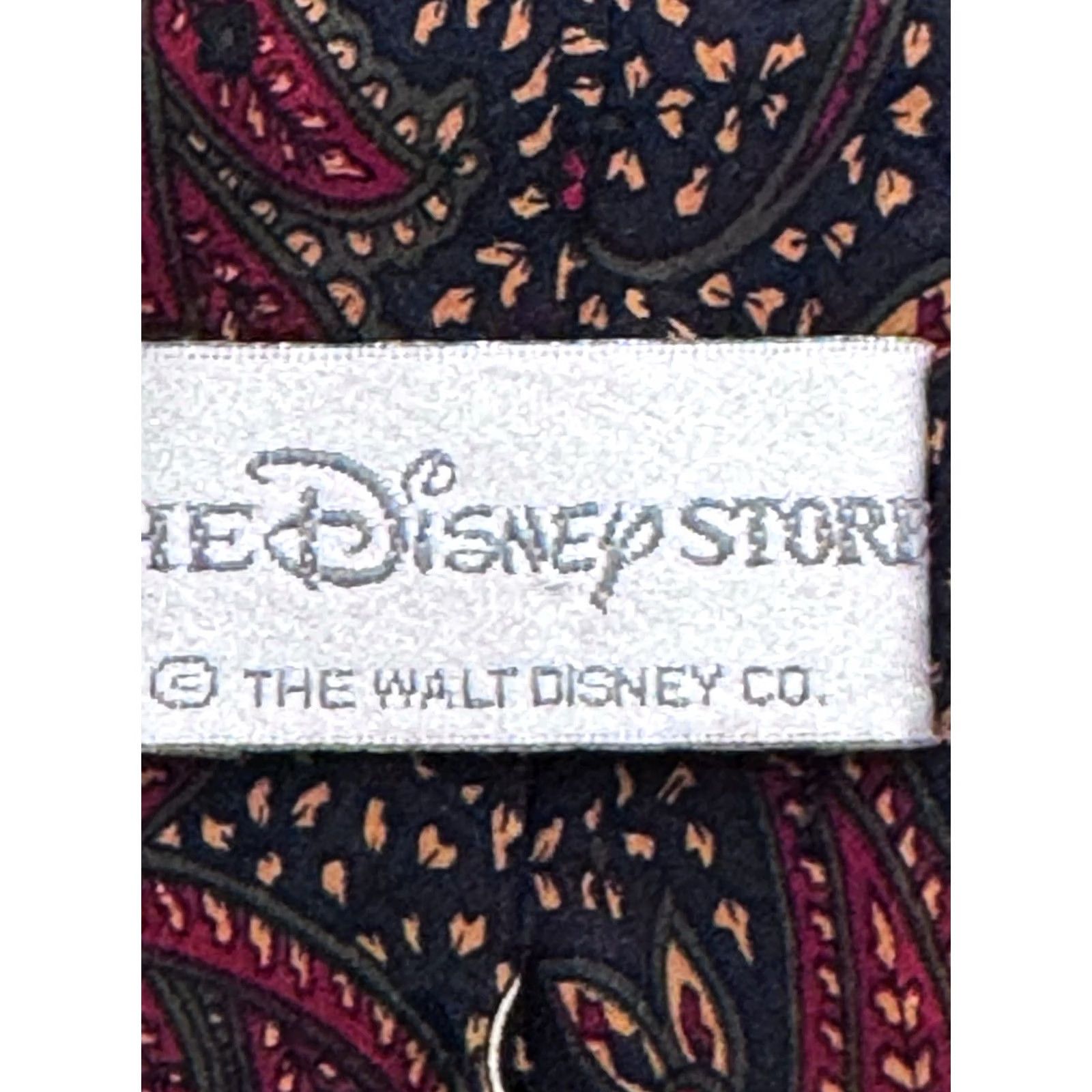 Disney VTG Disney Mickey Mouse Confuse Neck Tie Men's Ascot Multicolor Accessories 90s Concert Theme Mens Size ONE SIZE - 7 Thumbnail