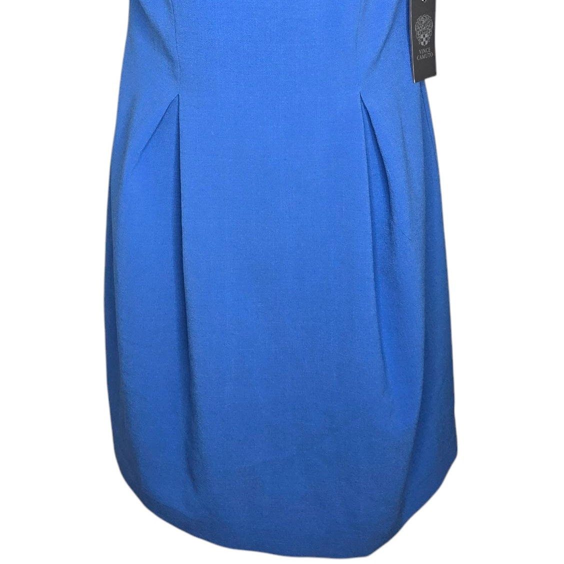 Vince Camuto Vince Camuto Womens Sleeveless Dress Size 4 Sky Blue Bow Size S / US 4 / IT 40 - 3 Thumbnail