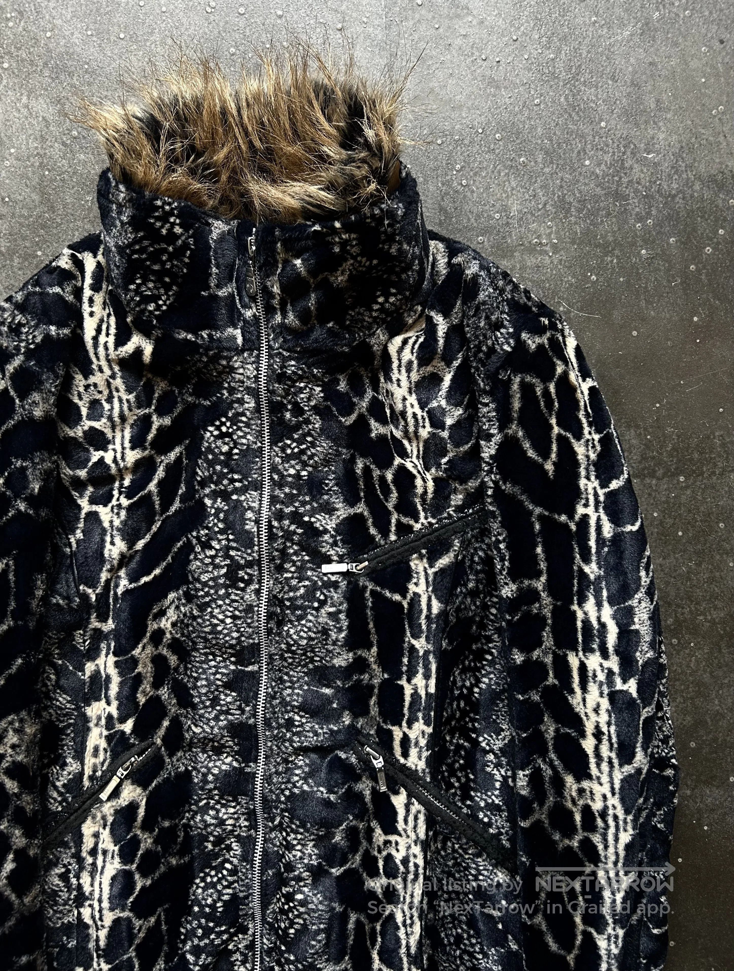 Tornado Mart TORNADO MART 00s Leopard Print Jacket. Size US L / EU 52-54 / 3 - 4 Thumbnail