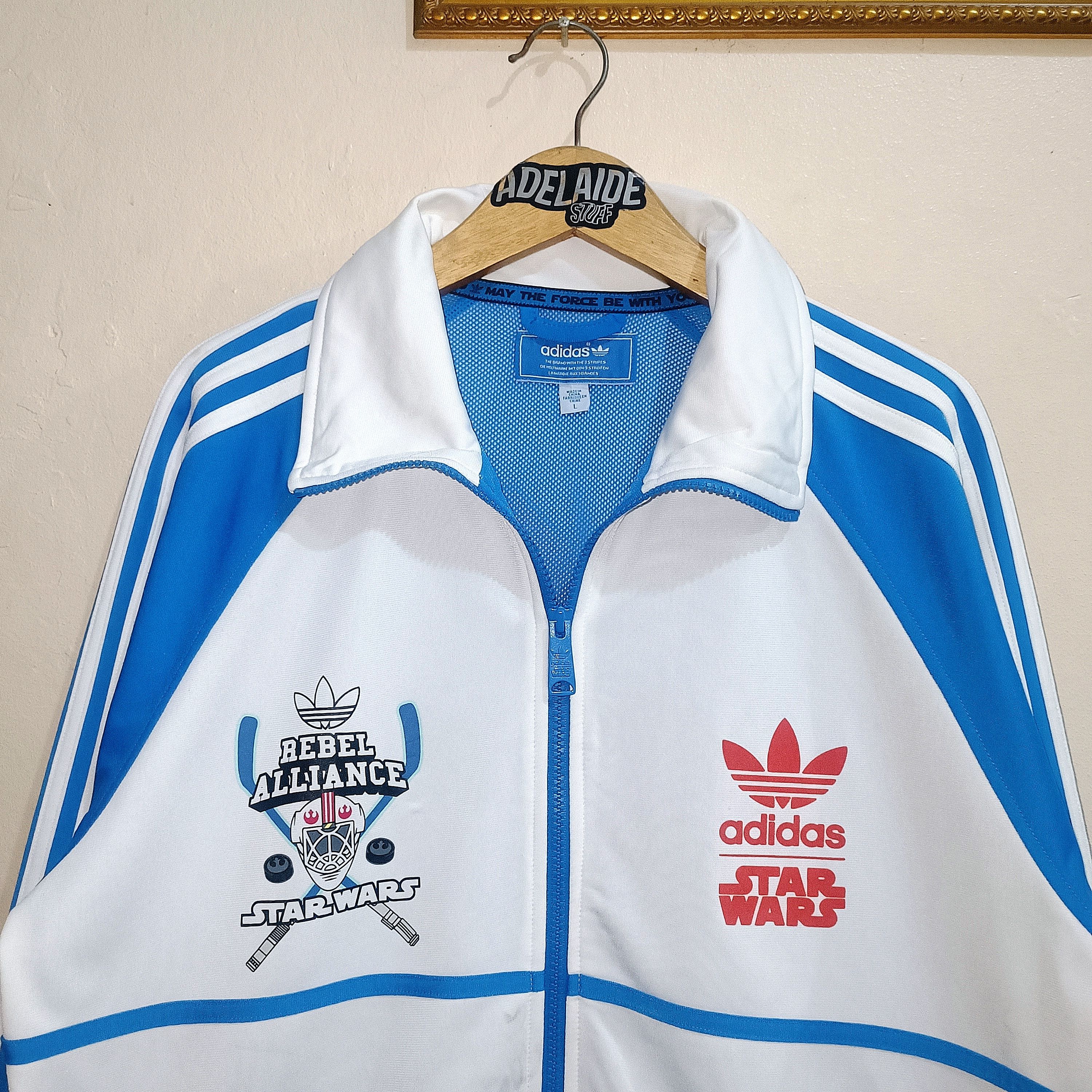 Adidas × Star Wars Tracktop Adidas x Star Wars Skywalker Rebel Alliance Size US L / EU 52-54 / 3 - 2 Thumbnail