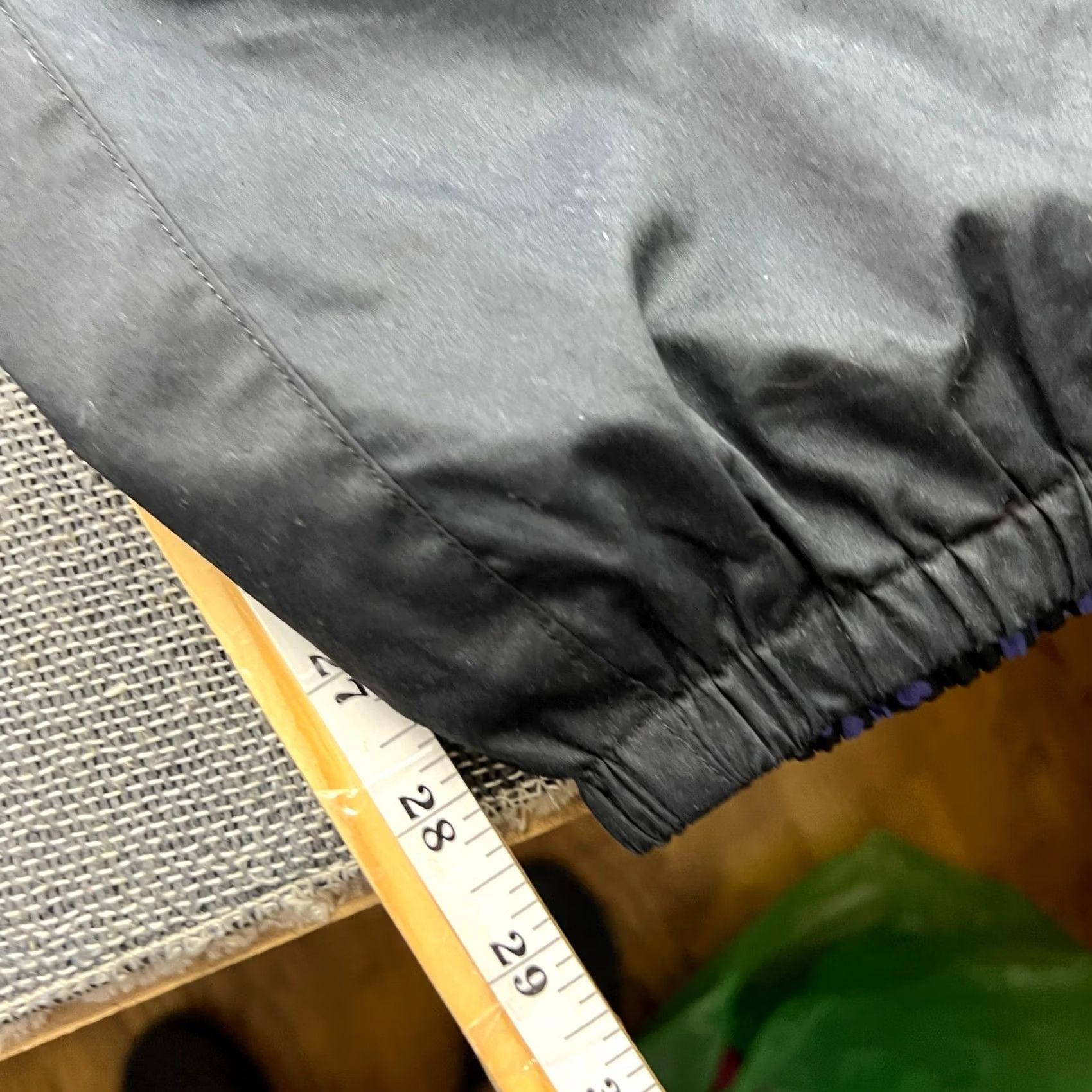 Vintage Gudrun Sjoden Pants Womens XL Black Nylon Windbreaker Cotton Lining Size 40" / US 18 - 6 Thumbnail