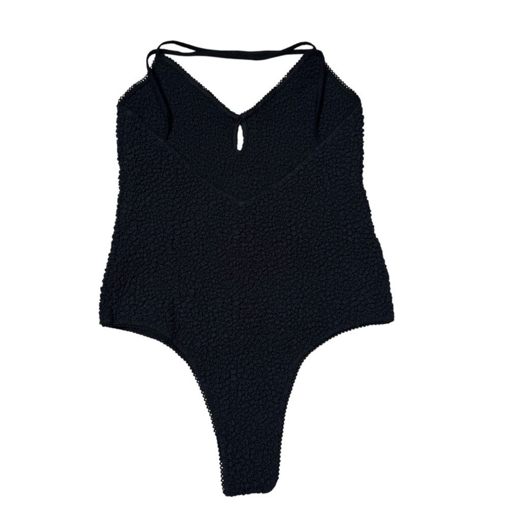 Free People NWT New Free People Seaside Black Bodysuit Size S Size S / US 4 / IT 40 - 5 Thumbnail