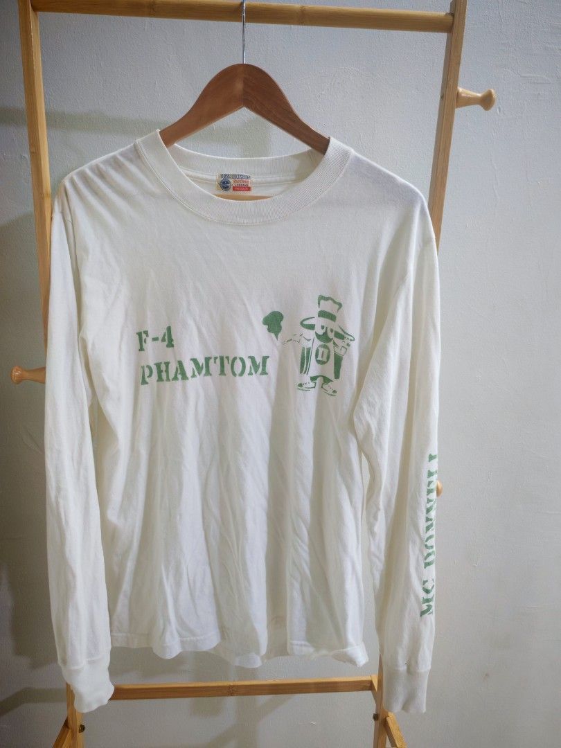 Buzz Rickson's Vintage Buzz Rickson F-4 Phantom Long Sleeve Tee Size US M / EU 48-50 / 2 - 1 Thumbnail