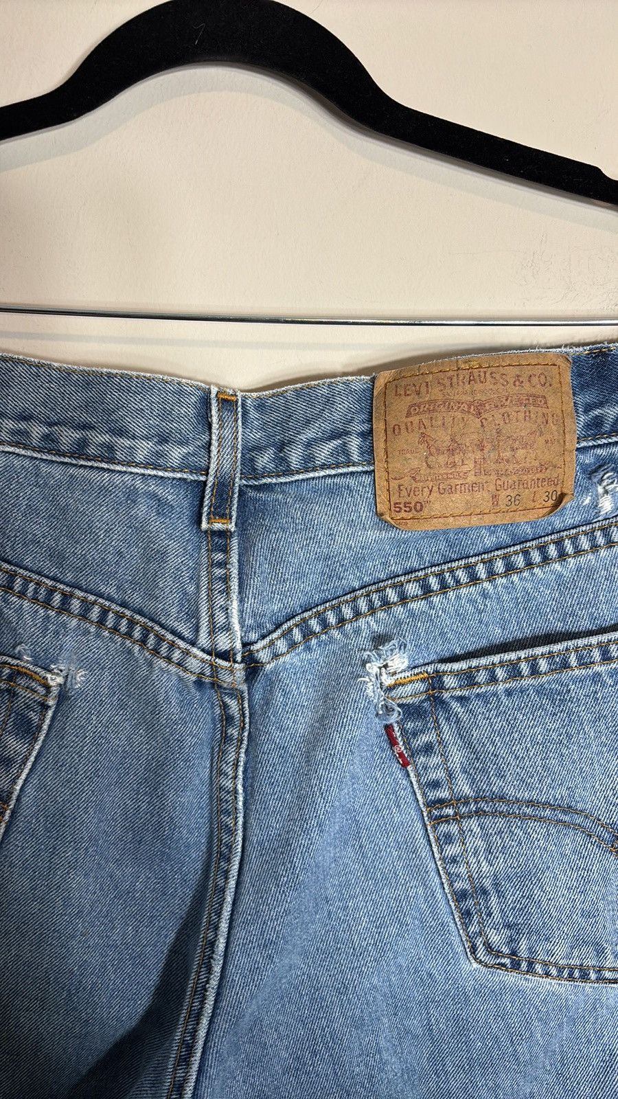 Levi's × Vintage Vintage Levi’s 550 Jeans Size US 34 / EU 50 - 5 Thumbnail
