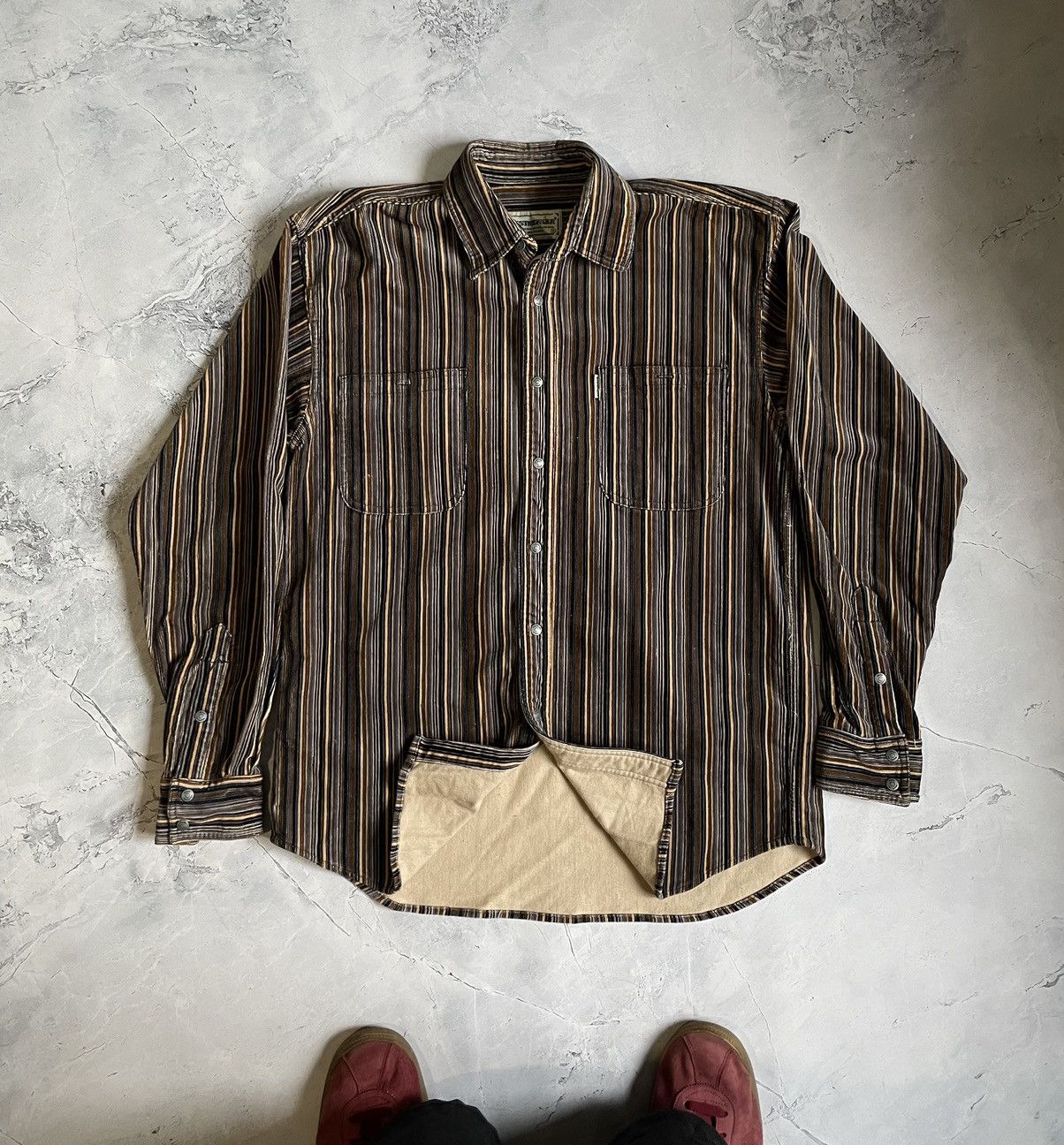 Cowboy Equipment Westerner Flannel Velvet Western Equipment Light Jacket Size US L / EU 52-54 / 3 - 2 Thumbnail