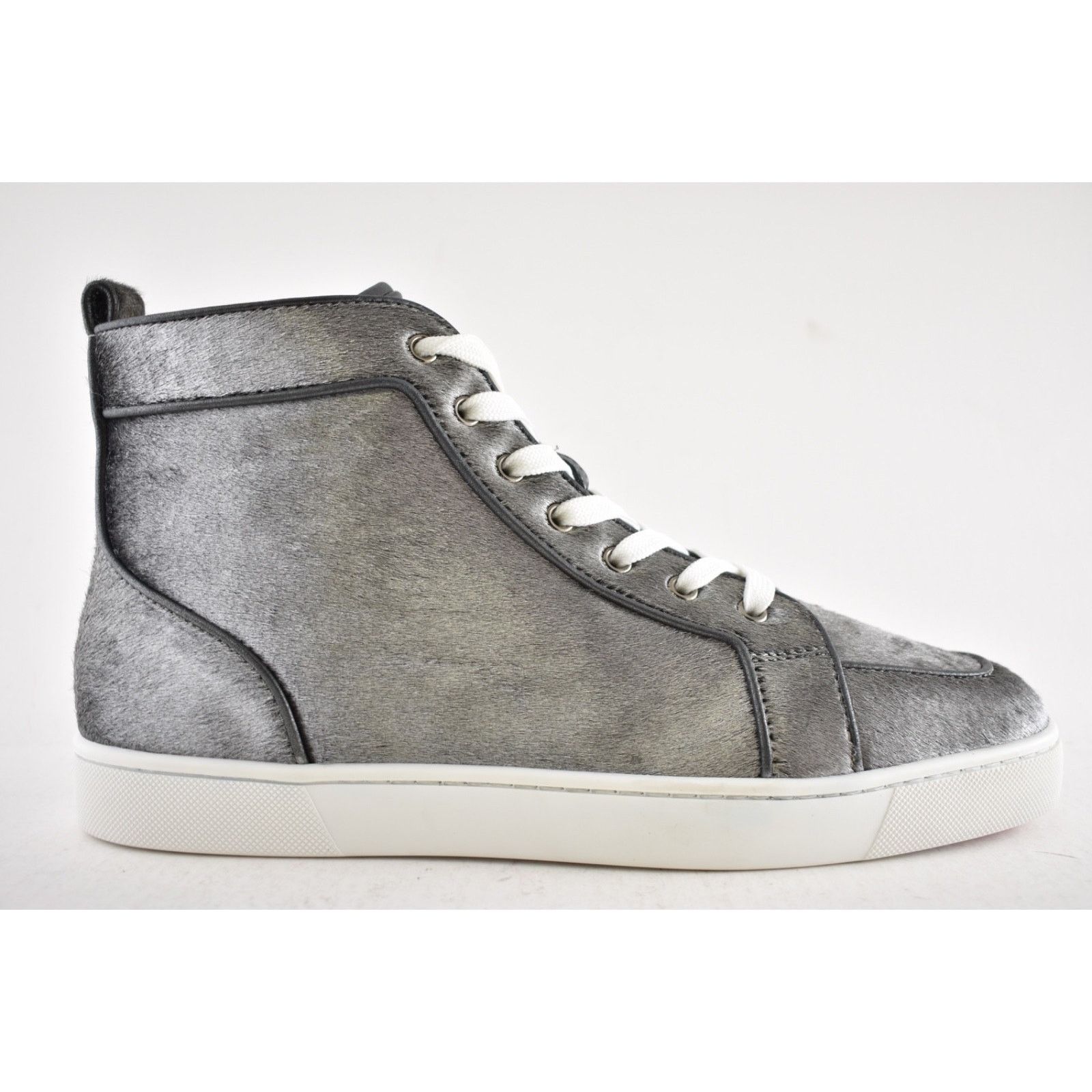 Christian Louboutin Christian Louboutin Mens Rantus Orlato Flat Silver Pony High Size US 11 / EU 44 - 2 Thumbnail