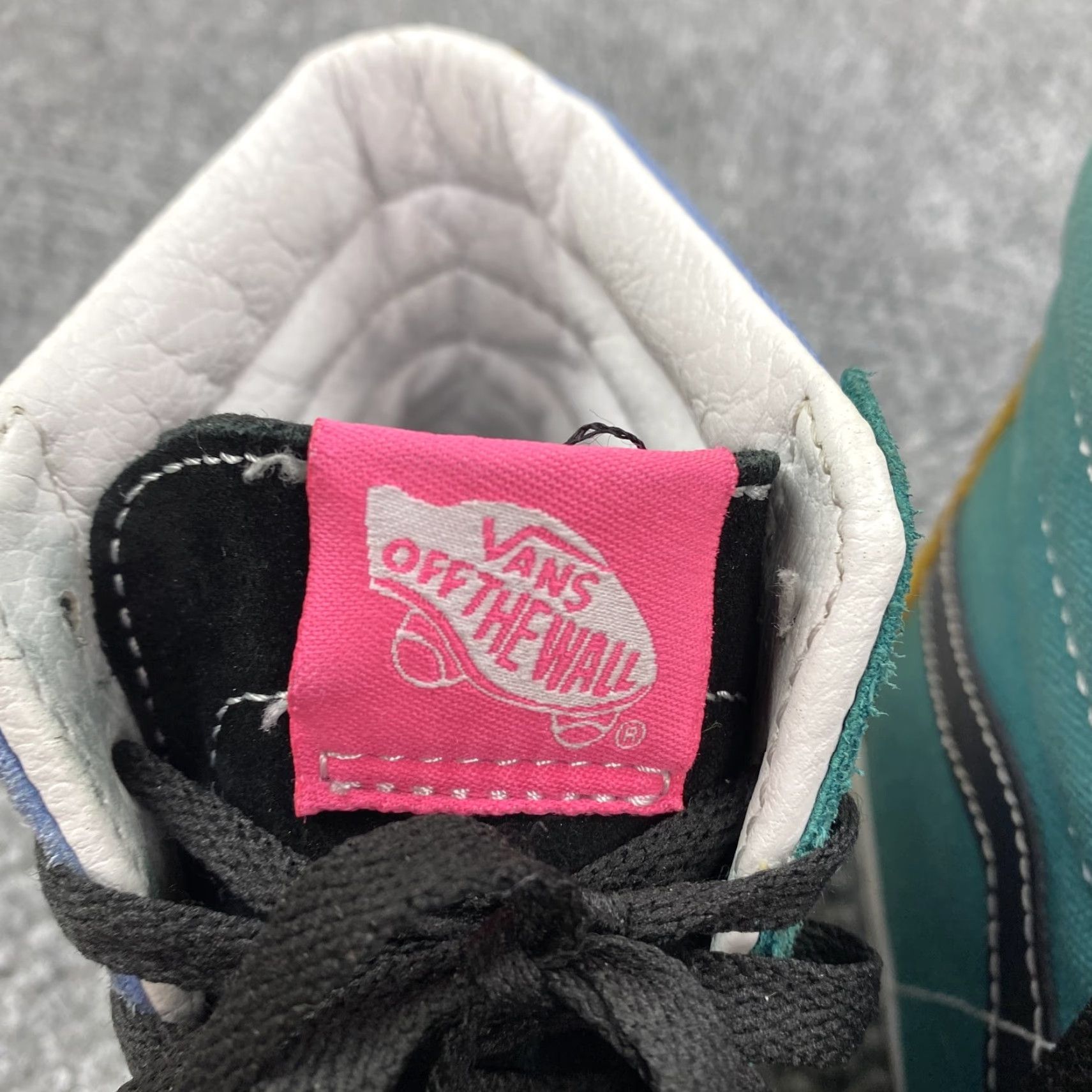 Vans Vans Sk8-Hi Shoes Womens 7.5 Multicolor Suede Canvas High Top Sneakers Size M / US 6-8 / IT 42-44 - 6 Thumbnail