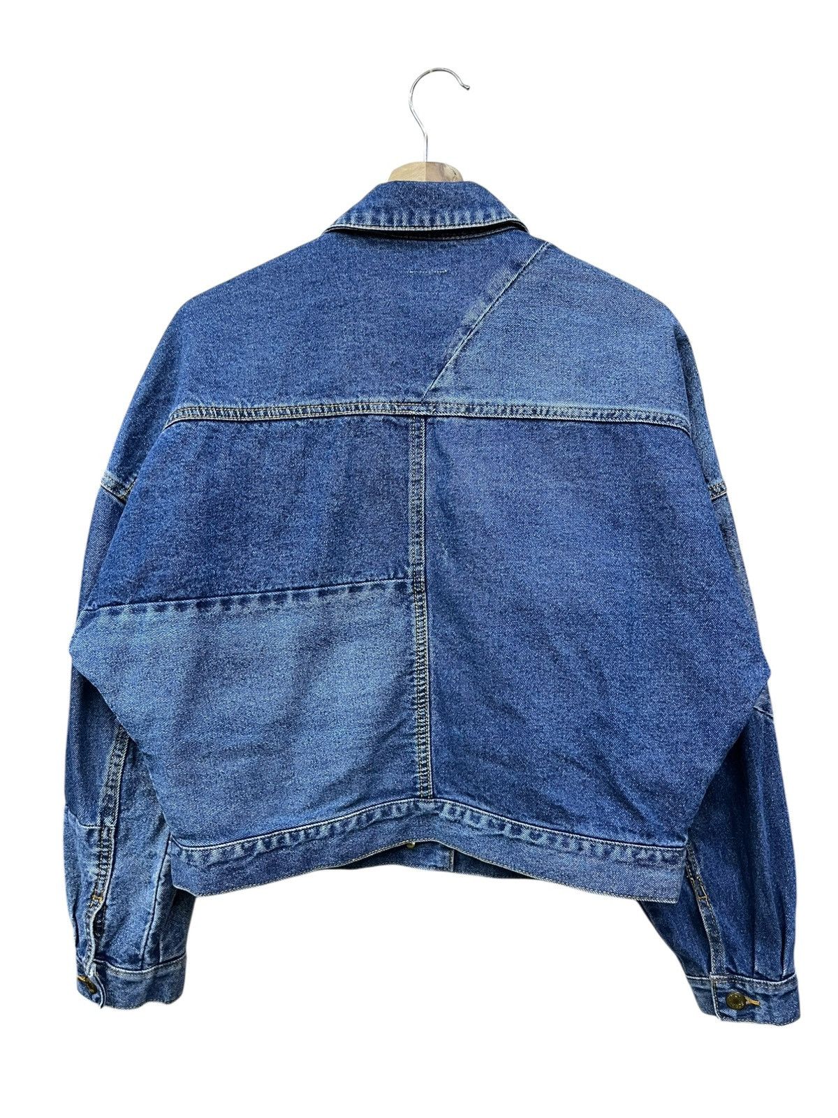 Mastercraft Union 🔥Archive Cepo Patchwork Denim Jacket Boxy Cropped Union Made Size US S / EU 44-46 / 1 - 4 Thumbnail