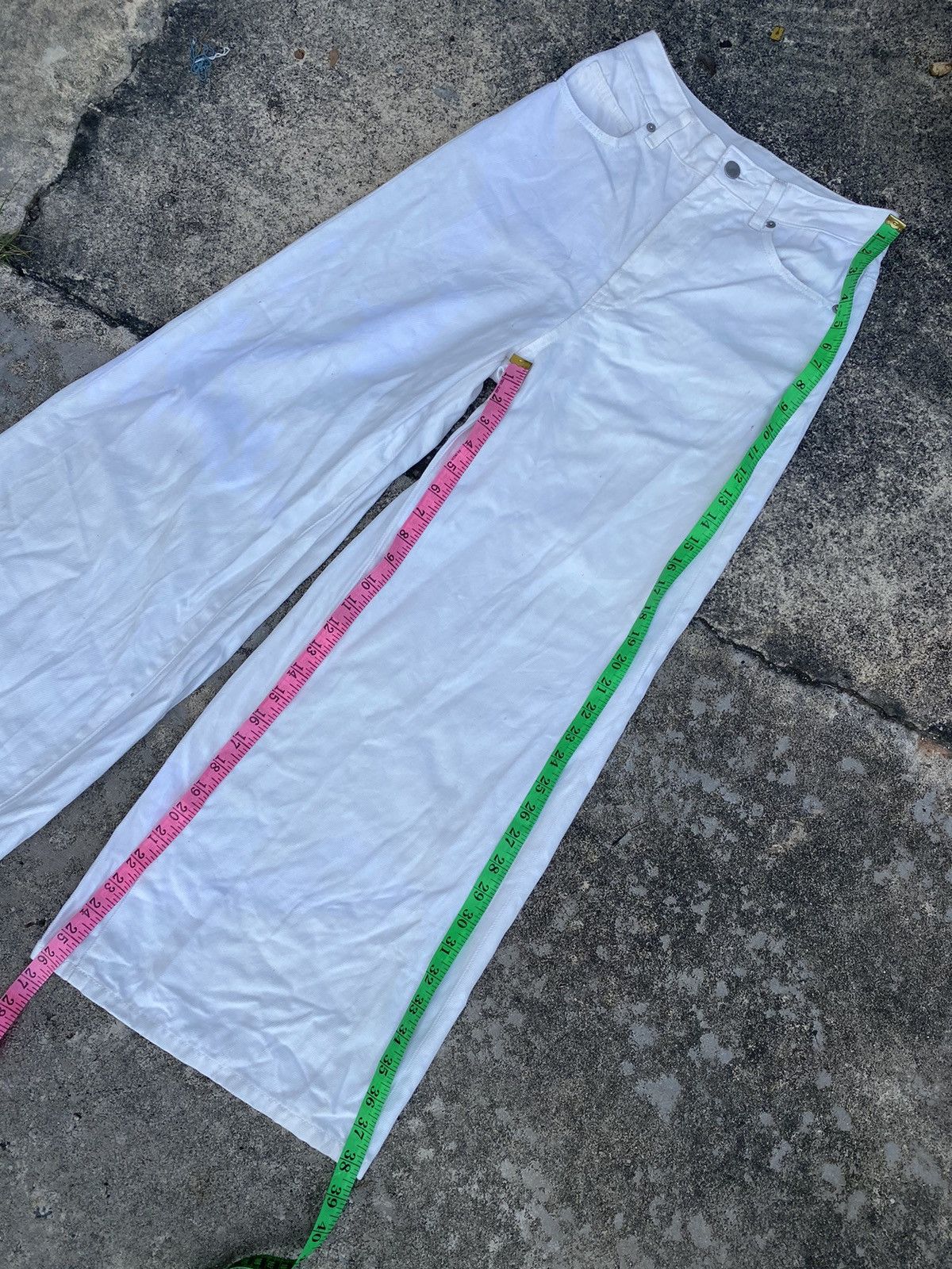 GU × Japanese Brand 🔥 Best Price 🔥 Gu Baggy Wide Pants Size 25" / US 0 / IT 36 - 8 Thumbnail