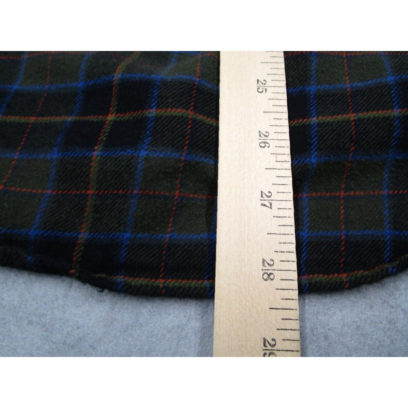 Rag & Bone Rag & Bone Mens Large Green Plaid Long Sleeve Flannel Button Up Shirt Cotton Blend Size US L / EU 52-54 / 3 - 7 Thumbnail