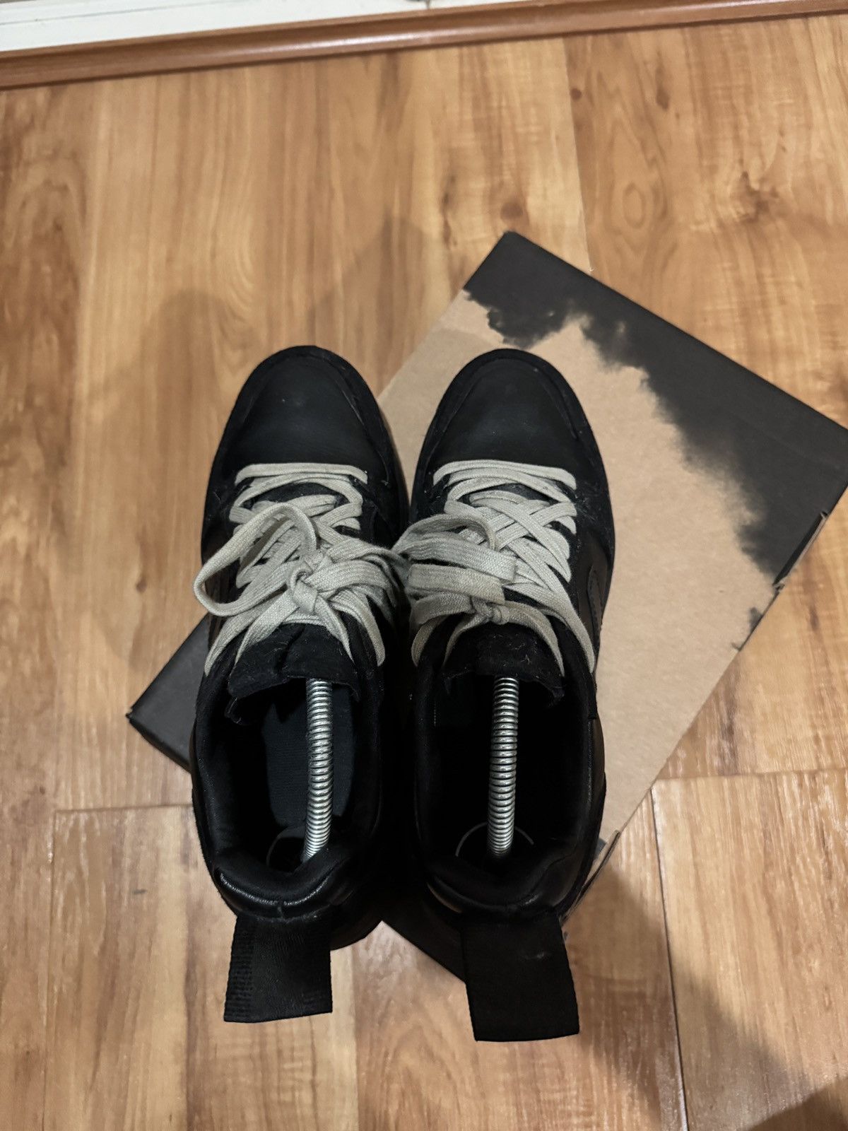 Rick Owens × Veja Veja x Rick Owens Drkshdw Hiking Megalace Low-Top sneakers Size US 8 / EU 41 - 5 Thumbnail