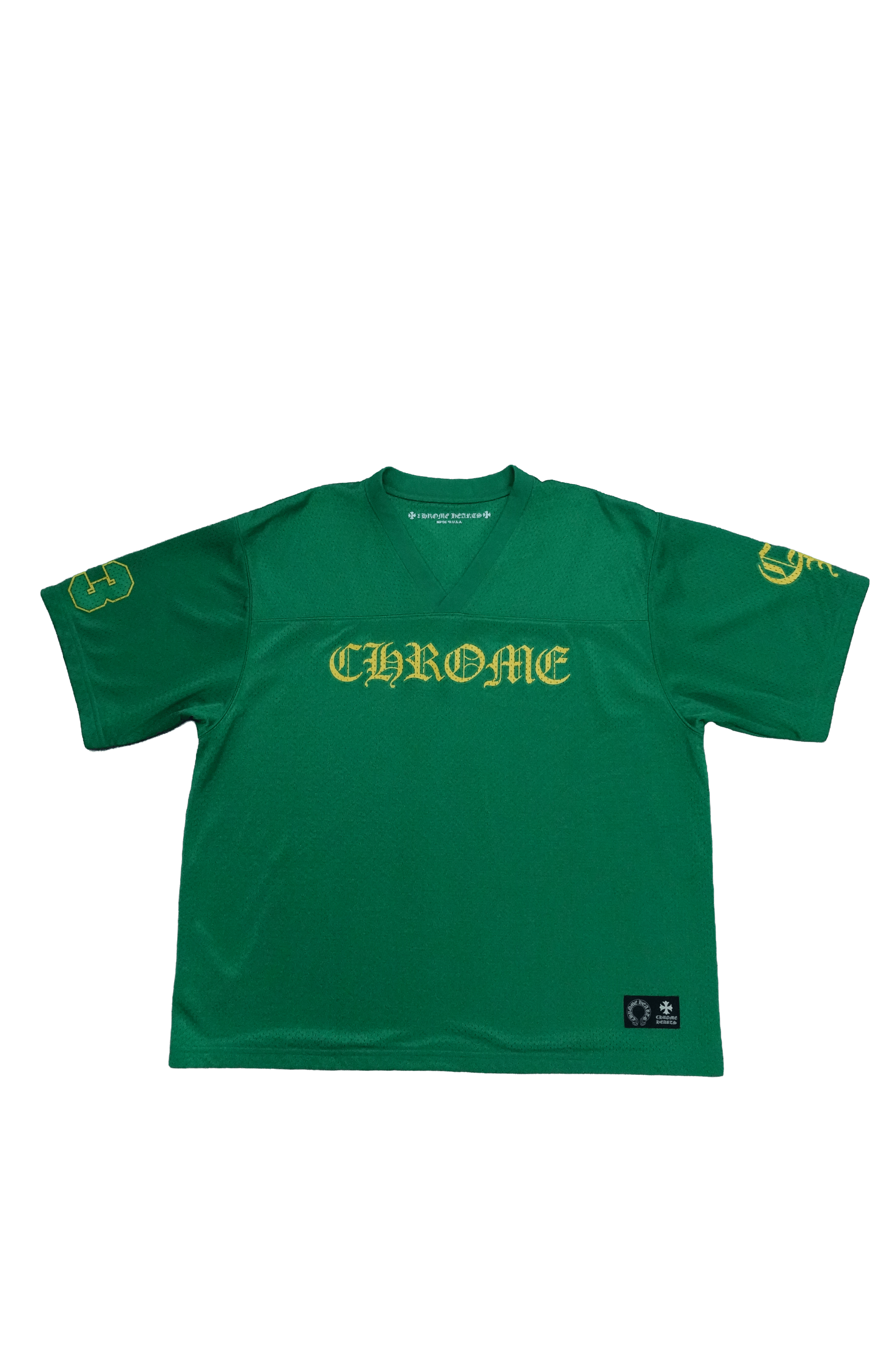 Chrome Hearts CHROME HEARTS MESH JERSEY SHORT SLEEVE GREEN Size US L / EU 52-54 / 3 - 1 Thumbnail