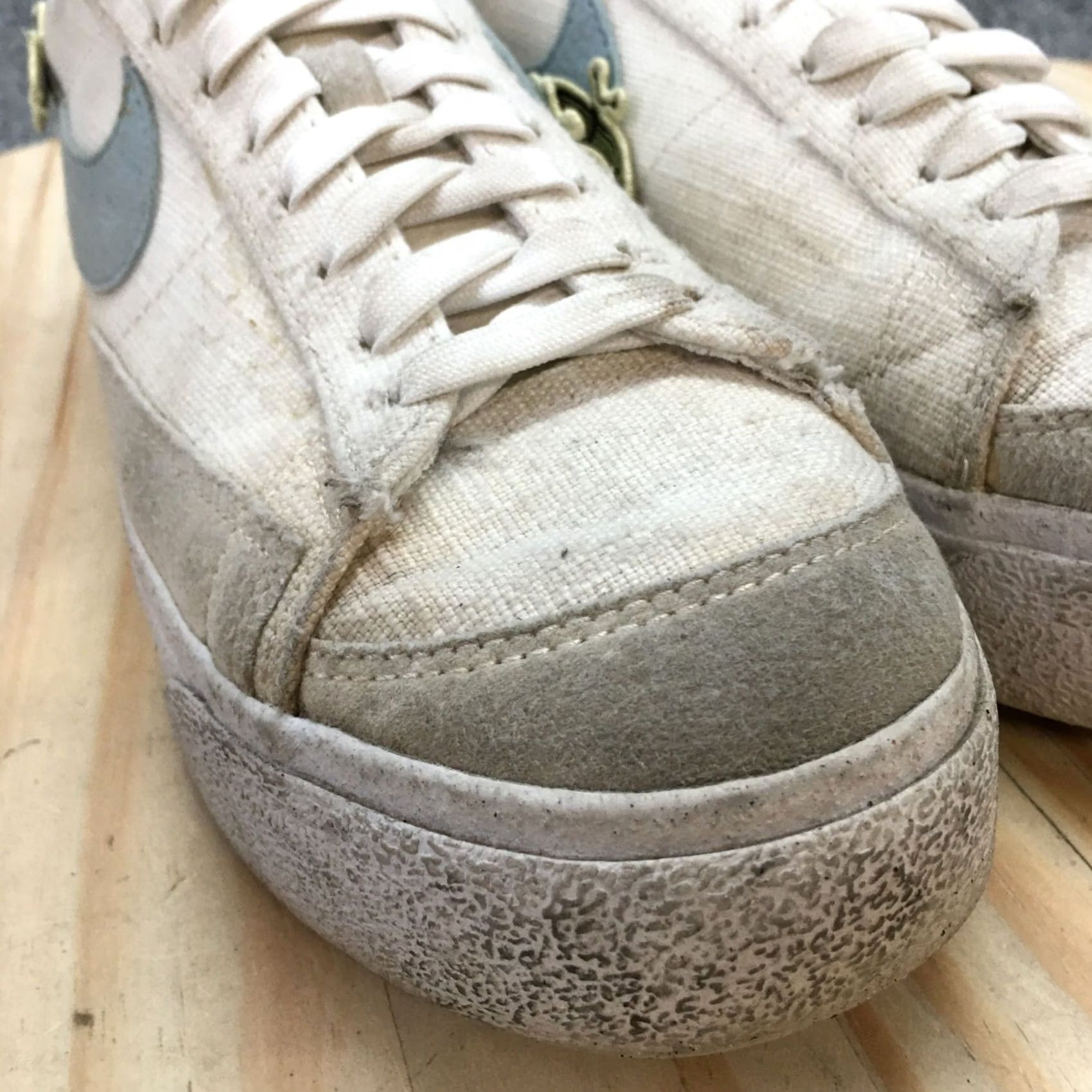 Nike Nike Blazer Low Platform Sneakers Womens 6.5 White DJ6376-100 Next Nature Athletic Shoes Size M / US 6-8 / IT 42-44 - 7 Thumbnail
