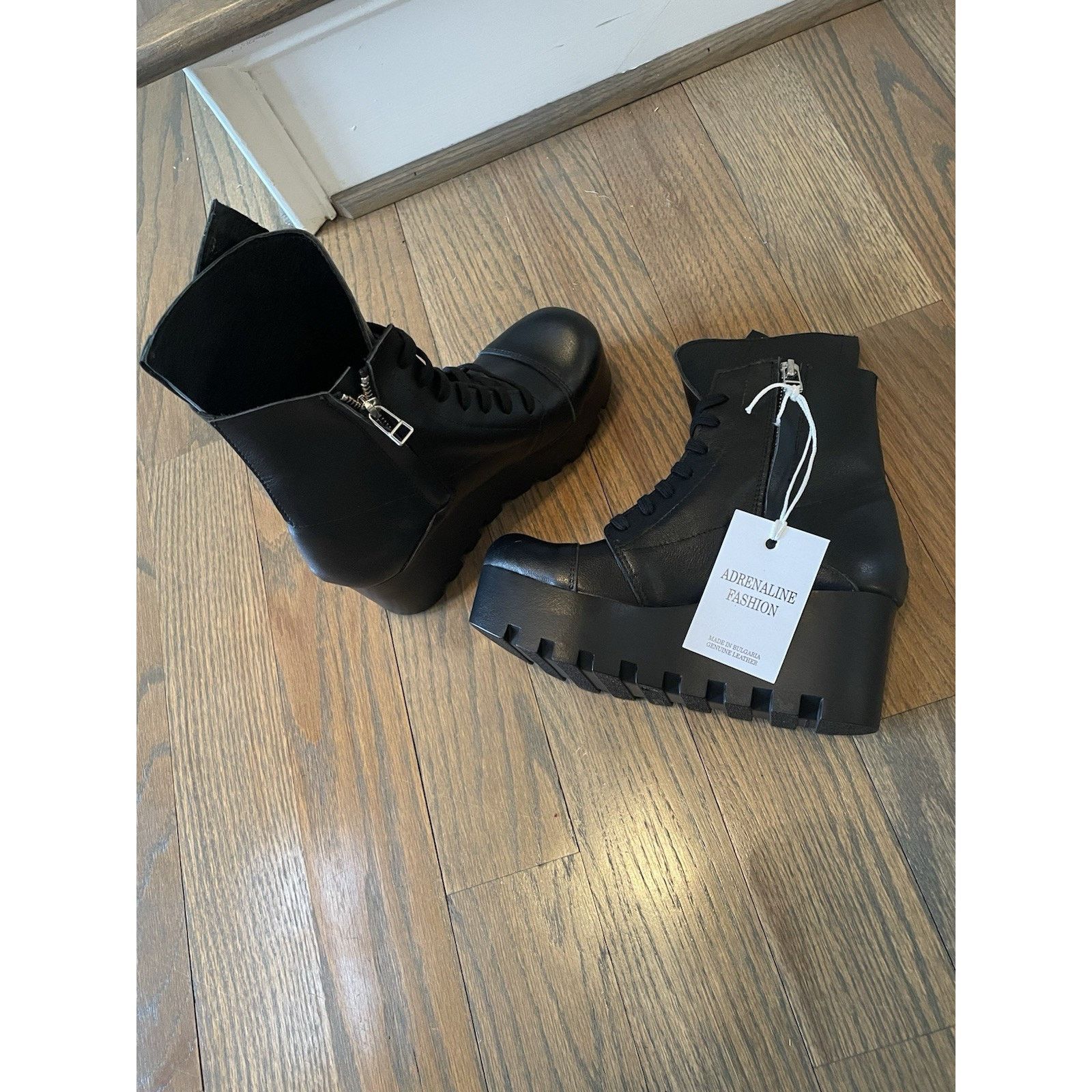 Other Adrenaline Leather Ankle Boots Size US 6 / IT 36 - 9 Thumbnail