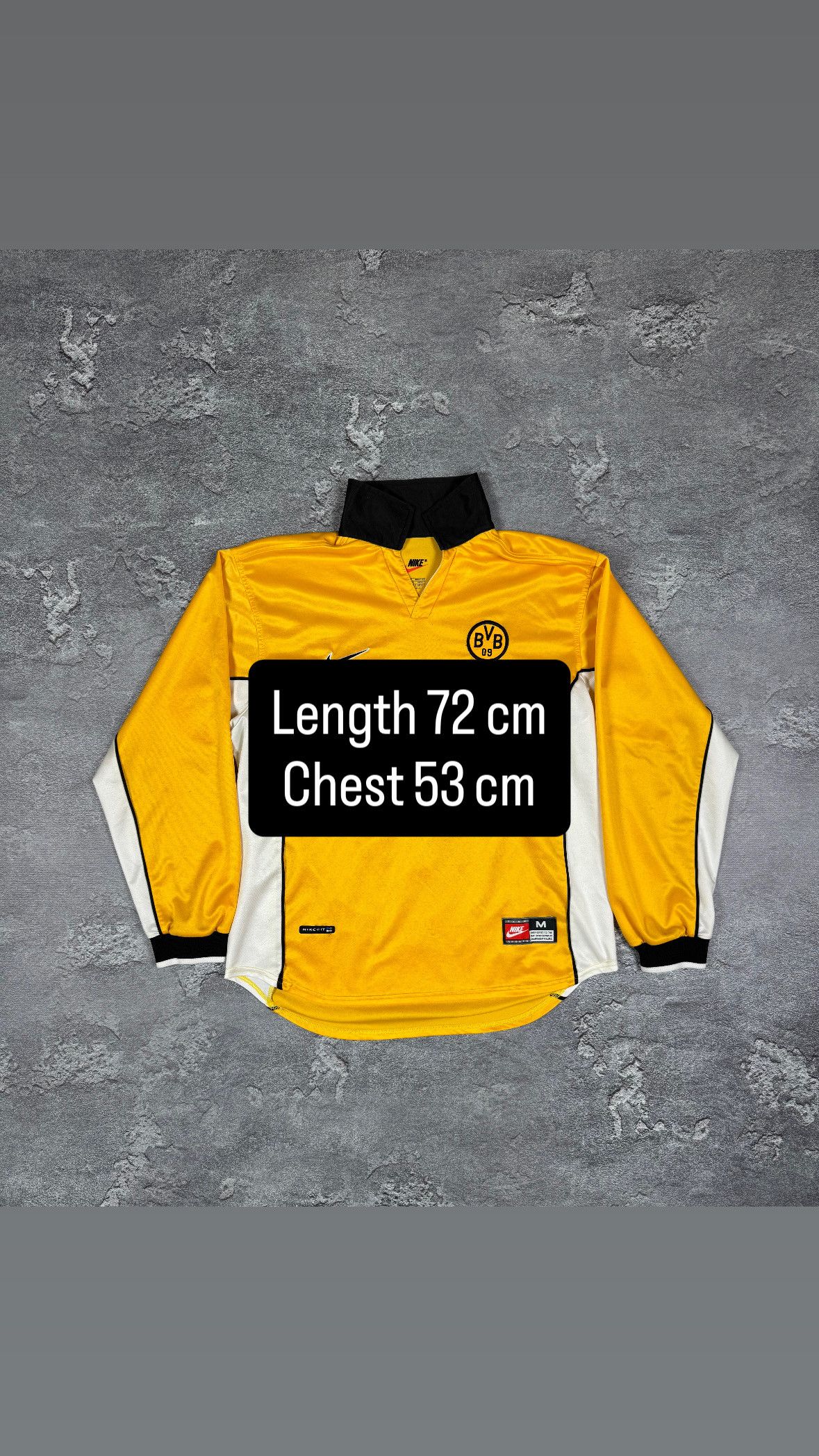 Nike Nike Authentic Jersey BVB Borussia Dortmund Size M Japan Size US M / EU 48-50 / 2 - 2 Thumbnail