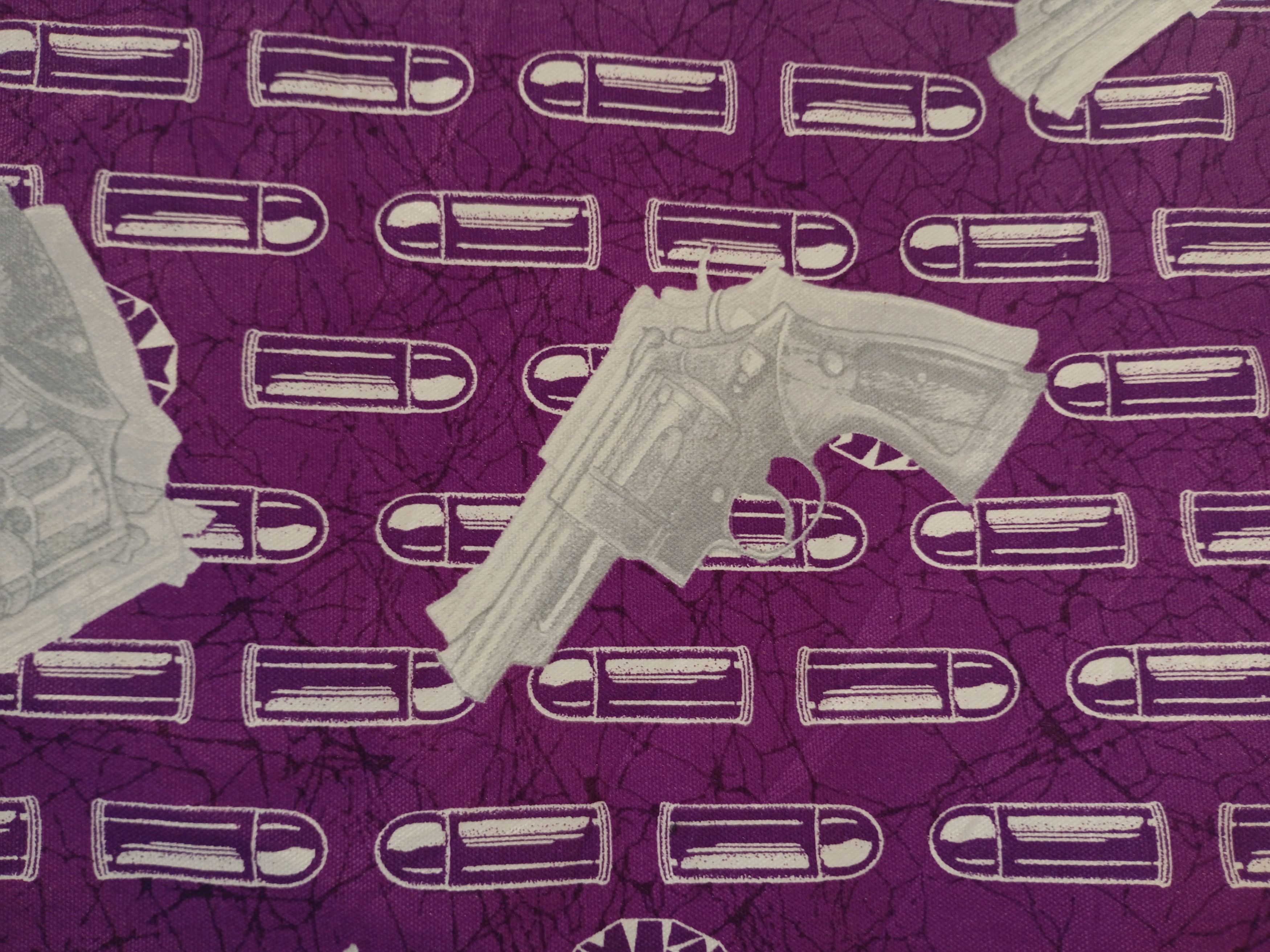 Japanese Brand Pistols Tablecloth Home Deco Japan Cotton Size ONE SIZE - 3 Thumbnail