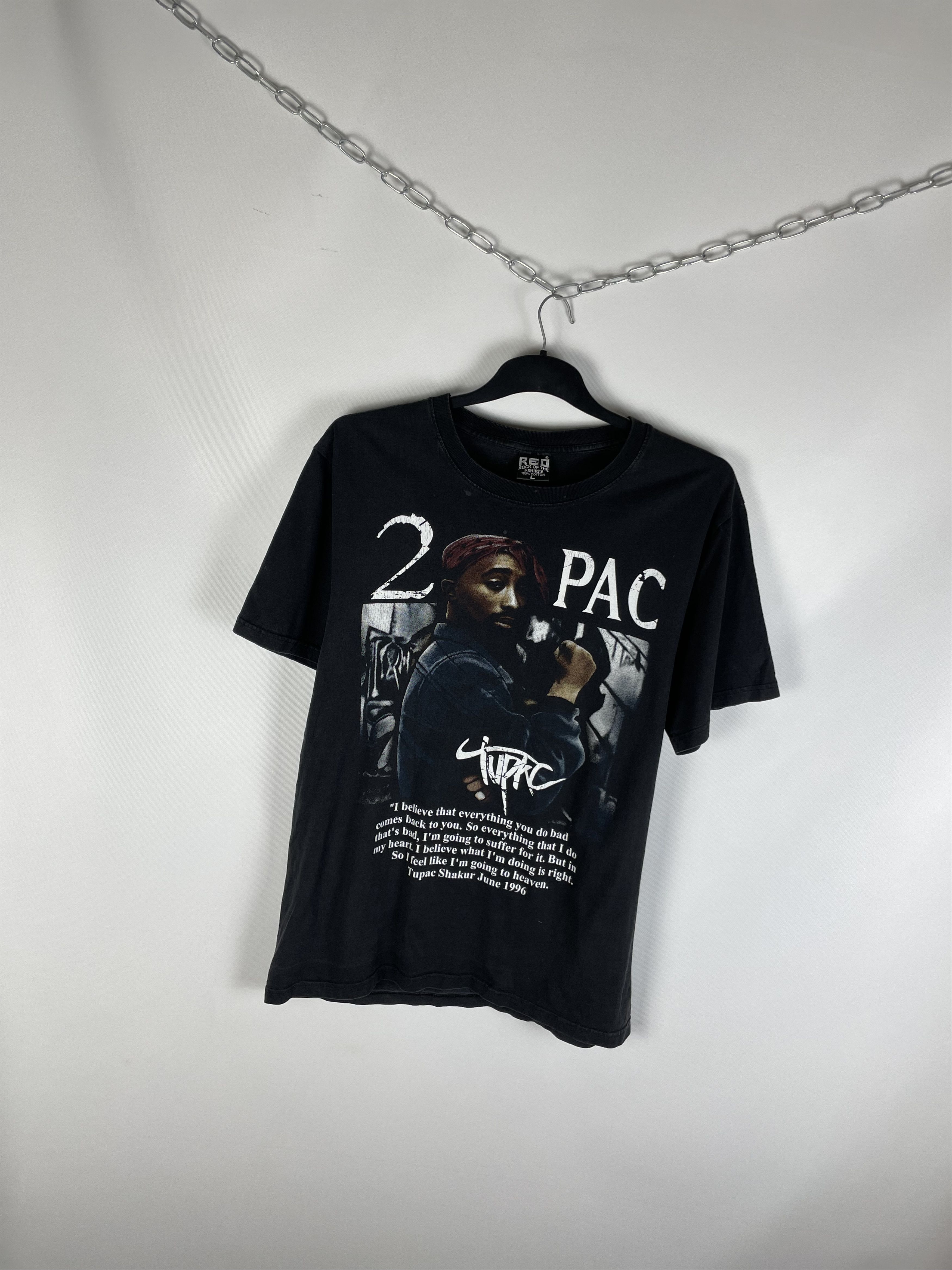 Rap Tees Vintage 2pac tee Size US L / EU 52-54 / 3 - 2 Thumbnail