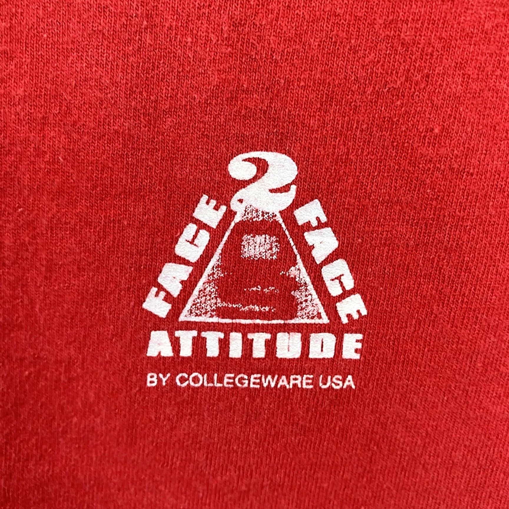 Vintage VINTAGE 2 Badd Graphic T-Shirt College Humor 90s Mens XL Red Size US XL / EU 56 / 4 - 4 Thumbnail