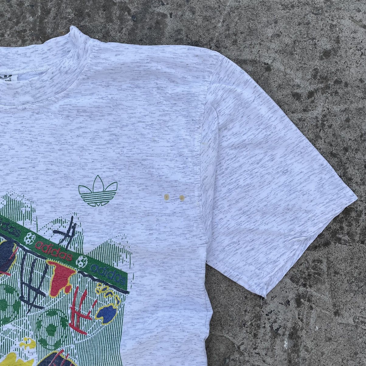 Adidas × Union LA Vintage Adidas T-shirts Big Logo 90s Style USA Streetwear Size US S / EU 44-46 / 1 - 6 Thumbnail