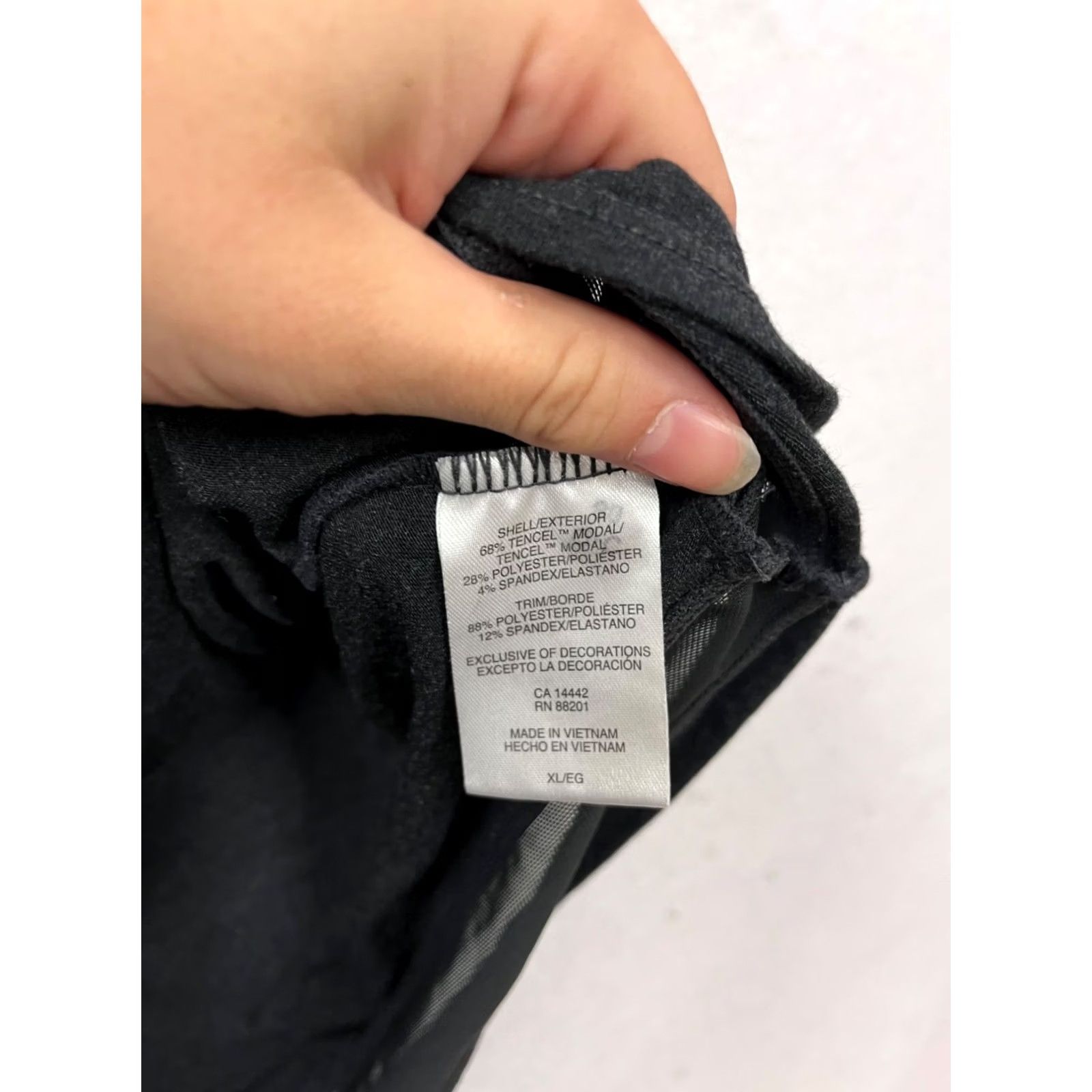 Vintage MPG Mondetta Black Tank Dress XL Sleeveless Unisex Adults Knee Length Fashion Dress Women Men? Size XL / US 12-14 / IT 48-50 - 4 Thumbnail