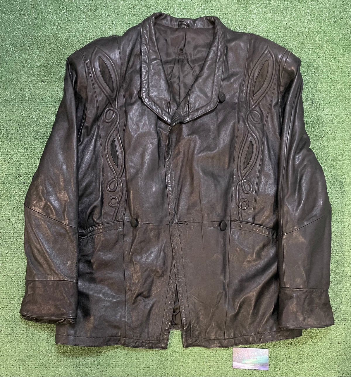 Other Vintage 1990s leather jacket Size US L / EU 52-54 / 3 - 1 Thumbnail