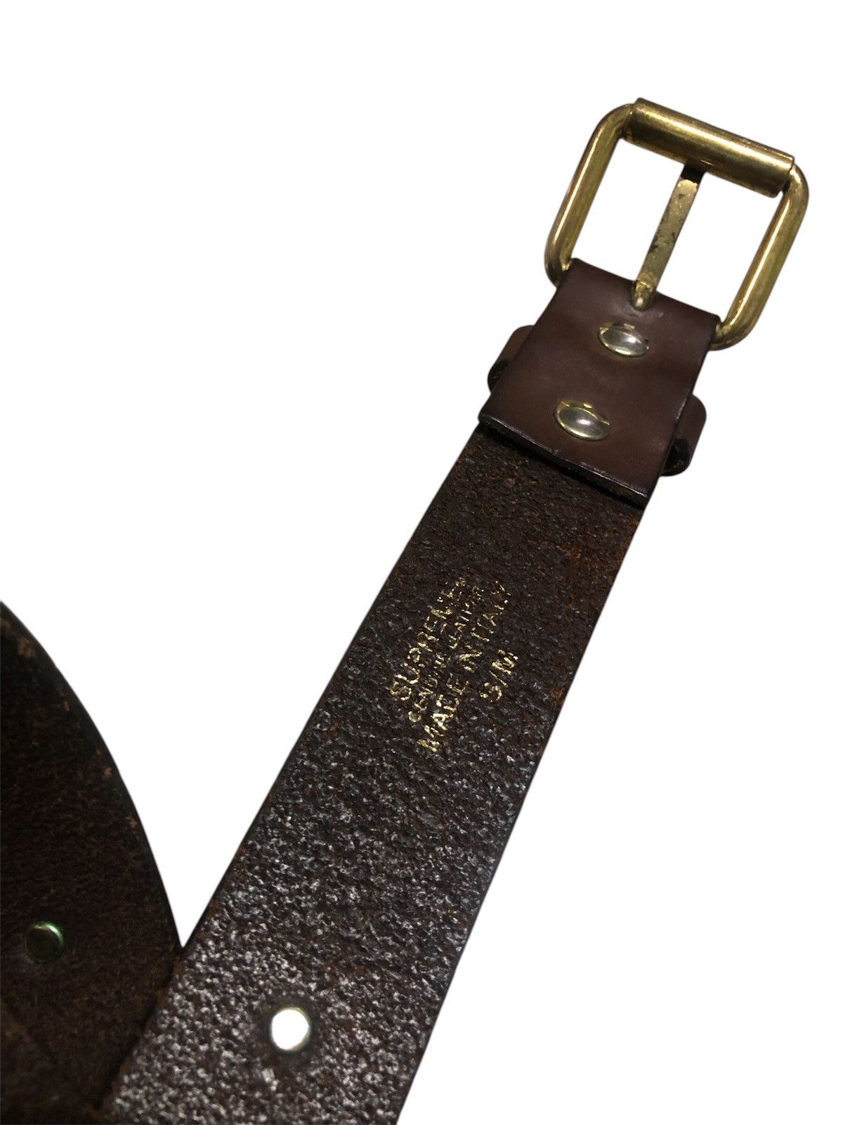 Supreme Supreme Leather Belts Limited Editions (Unisex Design) Size 30 - 12 Thumbnail