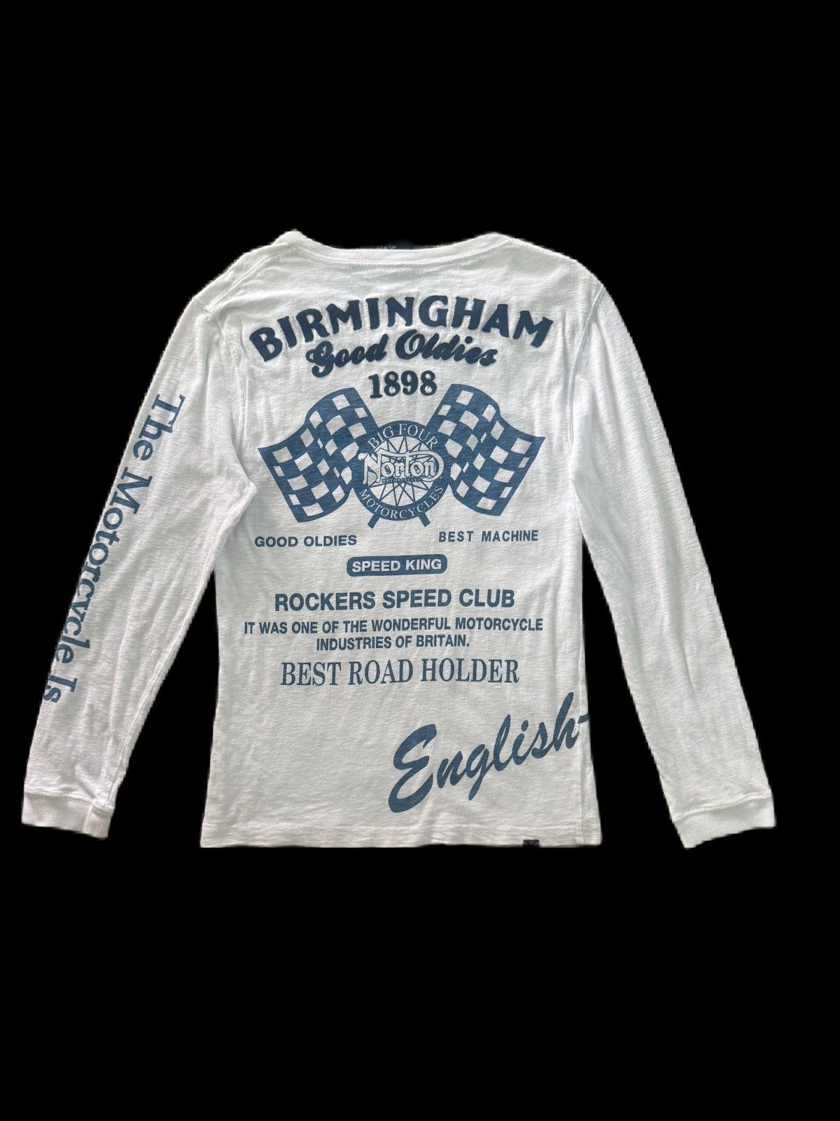 Norton Norton Motorcycle Birmingham Good Oldies Romance Of The Man Size US M / EU 48-50 / 2 - 4 Thumbnail