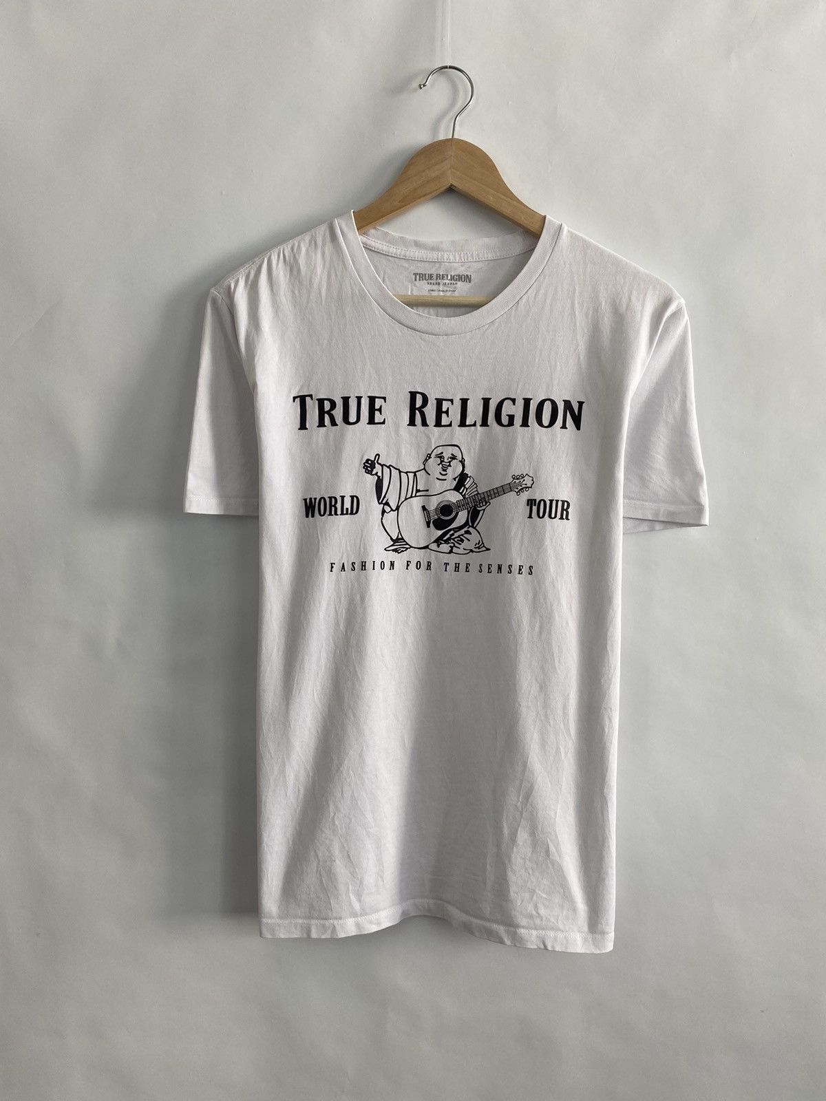 True Religion 🇯🇵 Vintage True Religion World Tour Big Logo T-Shirt Rare Y2K Size US M / EU 48-50 / 2 - 2 Thumbnail