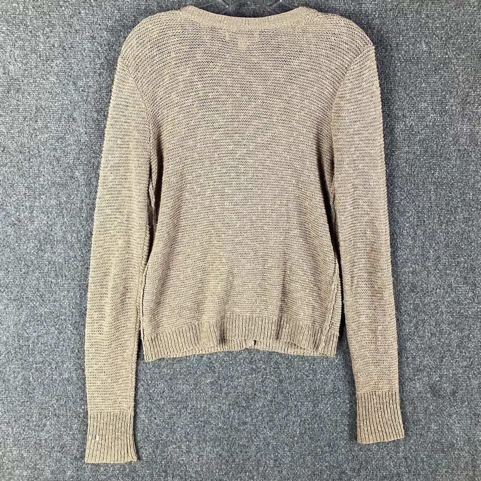 American Eagle Outfitters American Eagle Cardigan Women's Medium Knit V-Neck Glitter Size M / US 6-8 / IT 42-44 - 8 Thumbnail