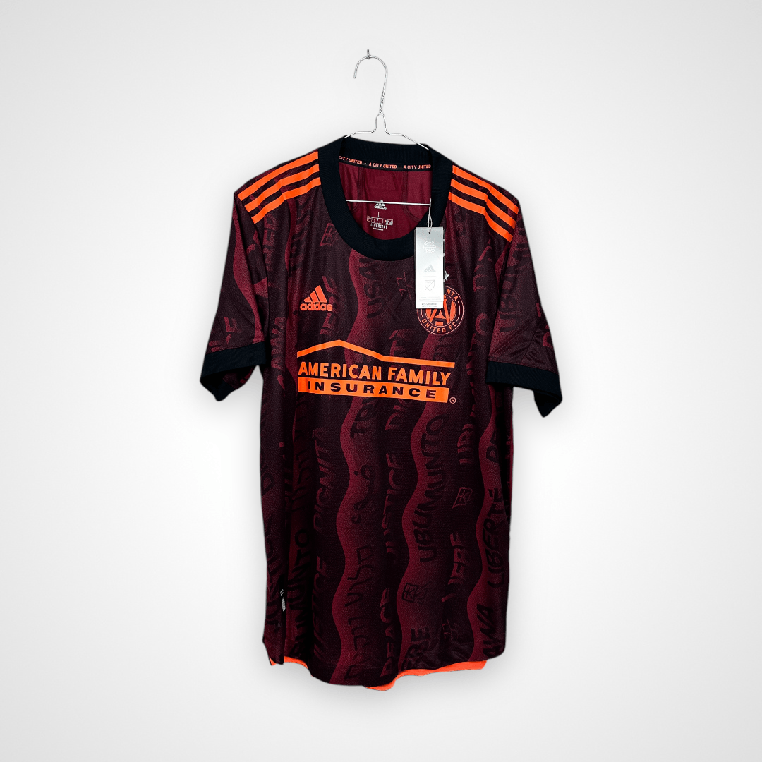 Adidas BNWT PLAYER ISSUE Atlanta United FC 2021 Third [L] Size US L / EU 52-54 / 3 - 1 Thumbnail