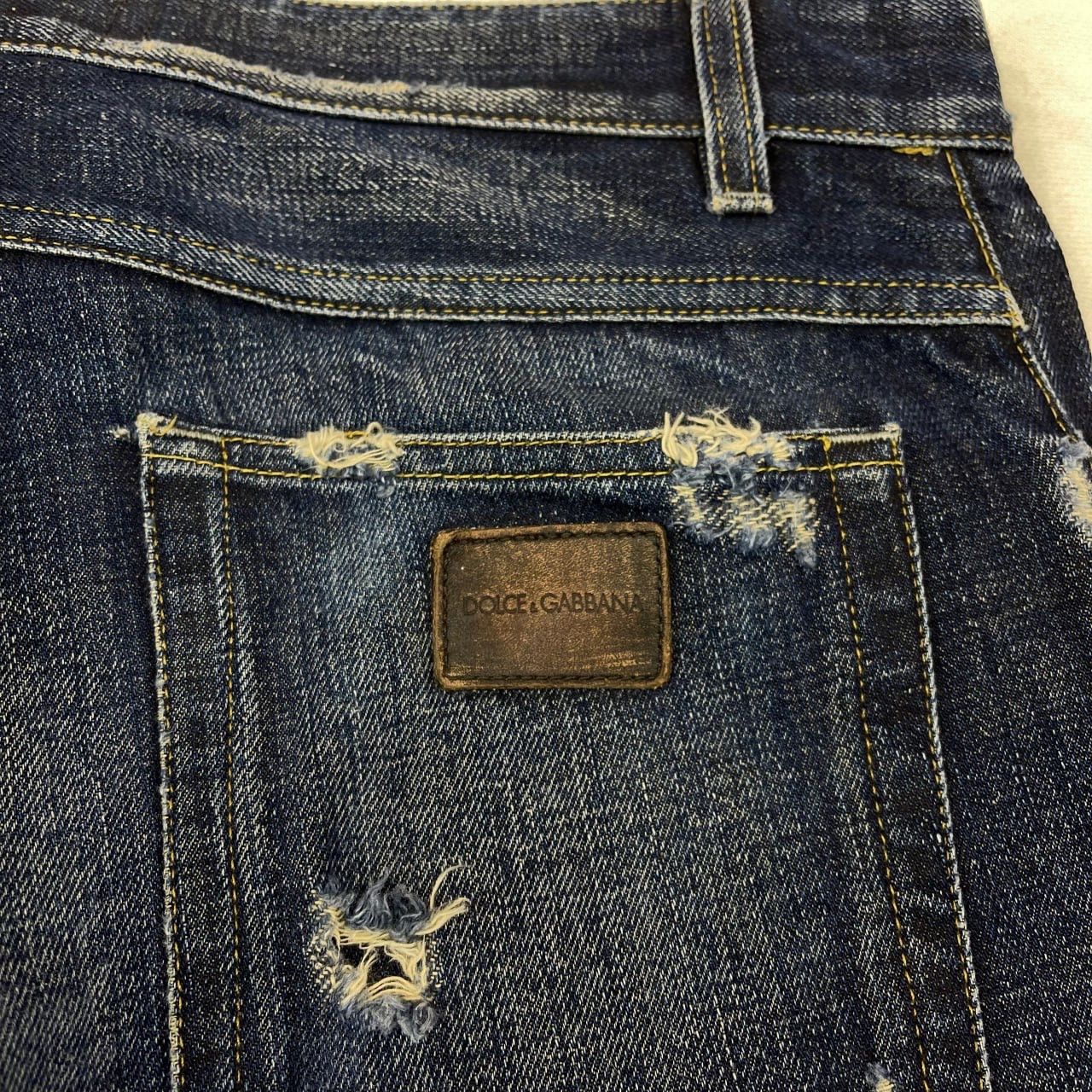 Dolce & Gabbana D&G 14 GOLD Made In Italy Denim Jeans #1103/AM Size US 34 / EU 50 - 18 Thumbnail