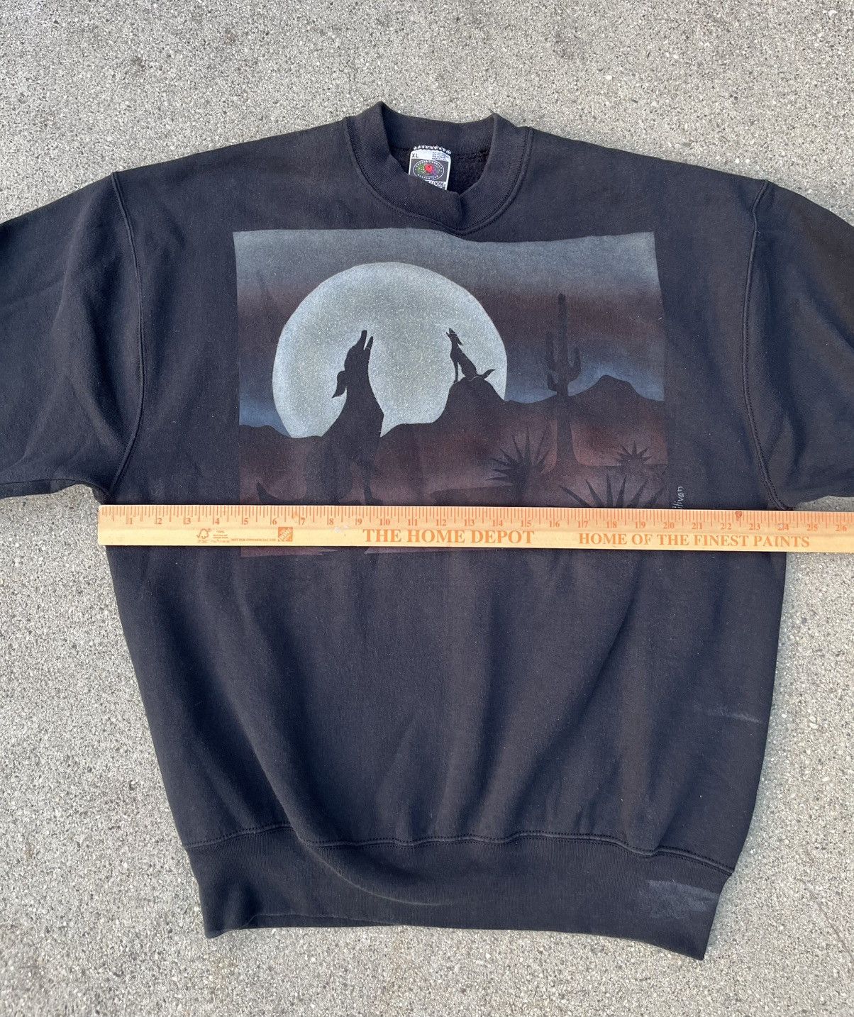 Fruit Of The Loom Vintage 1995 Fruit Of The Loom Crewneck Sweatshirt USA Boxy Size US L / EU 52-54 / 3 - 4 Thumbnail