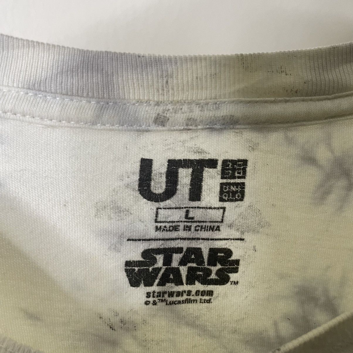 Japanese Brand × Star Wars × Uniqlo Uniqlo x Star Wars Elite Force Tie Dye Collaboration T Shirt Size US L / EU 52-54 / 3 - 3 Thumbnail