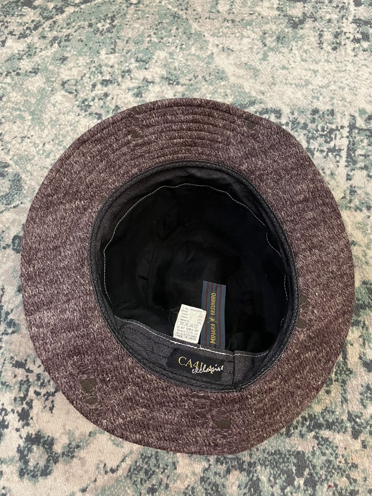 Maison MIHARA YASUHIRO Maison Miharayasuhiro x Ca4la Crochet Distressed Style Hats Size ONE SIZE - 10 Thumbnail