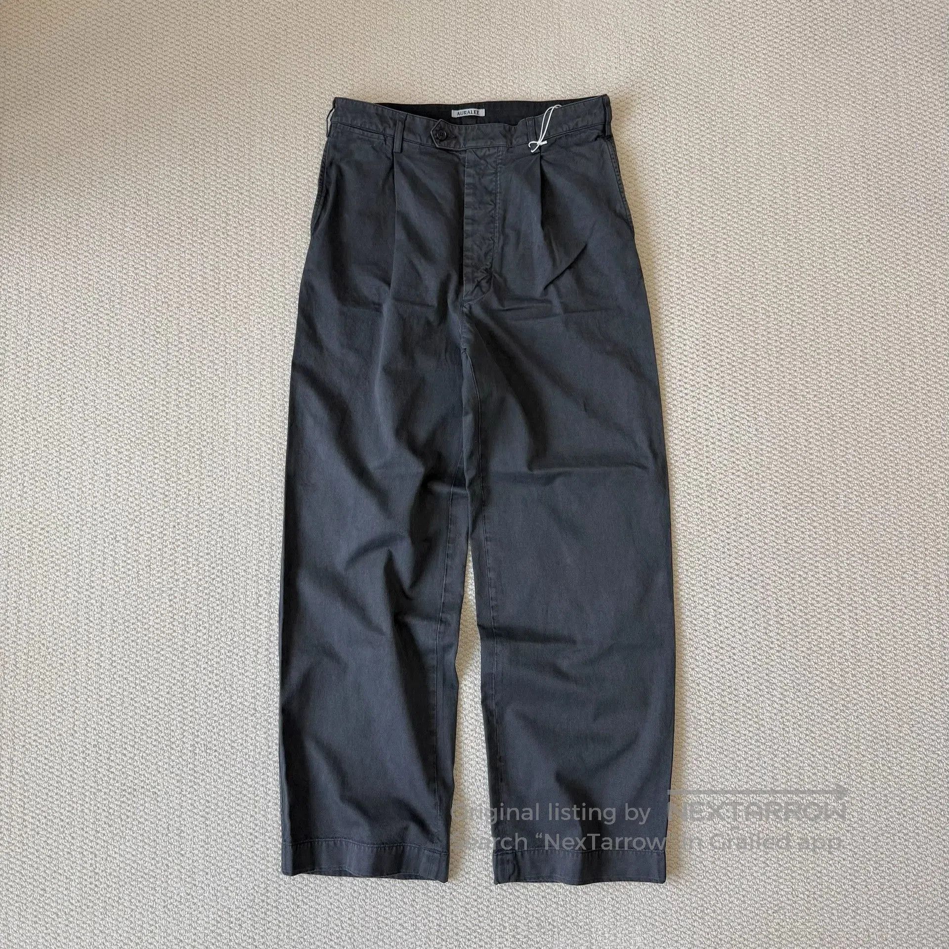 Auralee AURALEE FINX LIGHT CHINO PANTS. Size US 26 / EU 42 - 1 Thumbnail