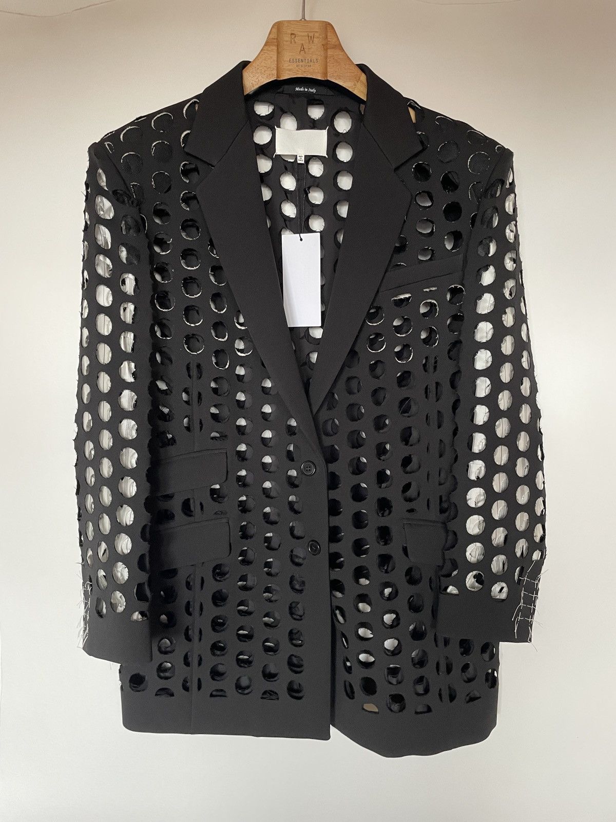 Maison Margiela Maison margiela artisanal laser cut blazer Size S / US 4 / IT 40 - 1 Thumbnail