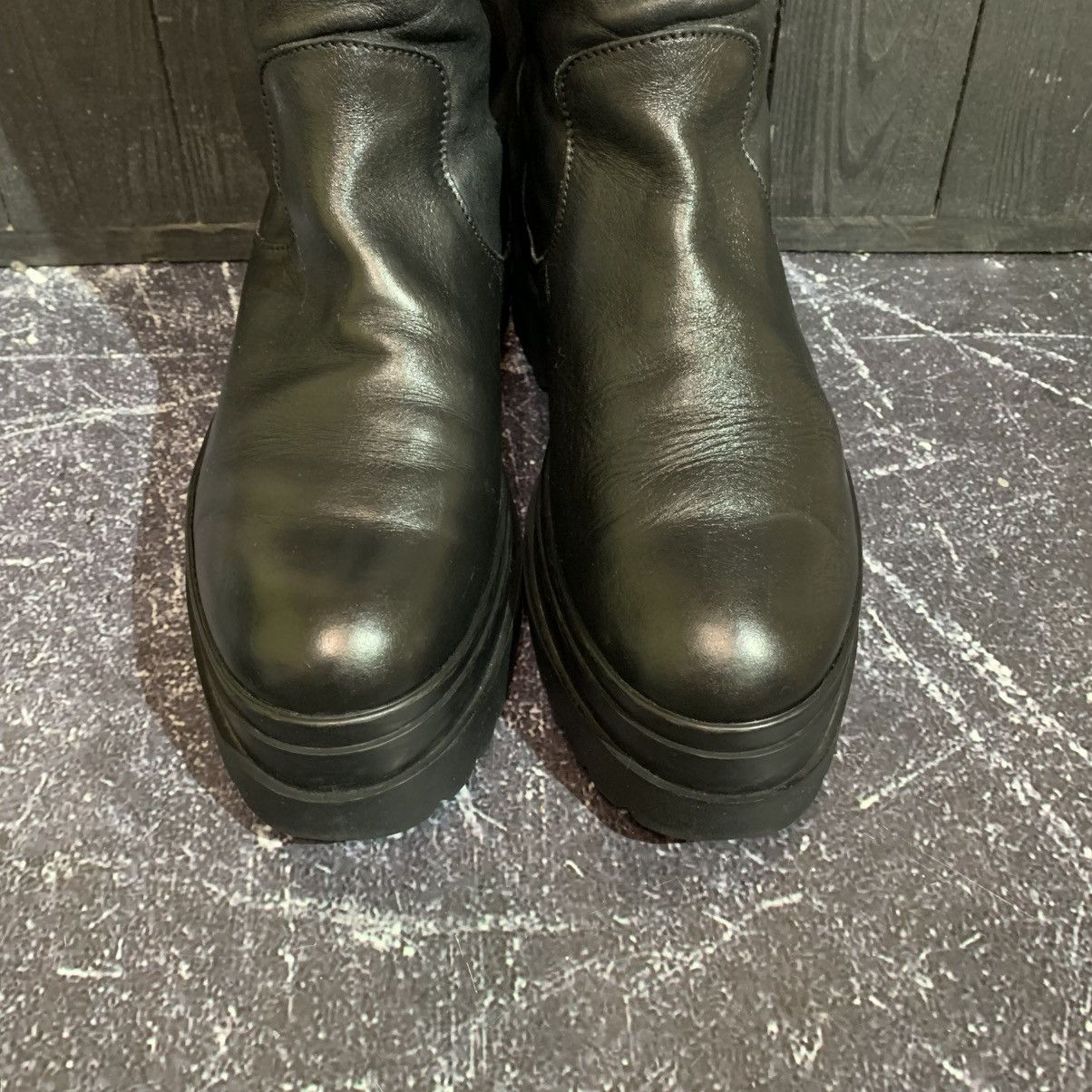 RED Valentino RED VALENTINO Women’s Warm Leather Boots Size 40 EU Size US 10 / IT 40 - 5 Thumbnail